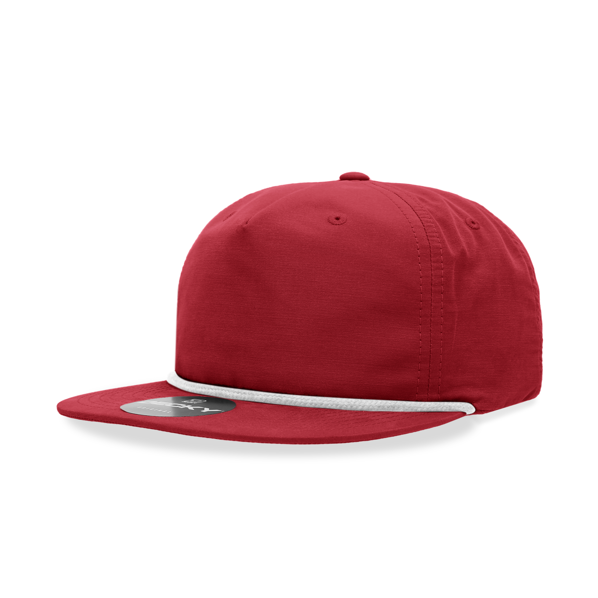 Decky 6032 5 Panel High Profile Relaxed Cotton Blend Rope Hat