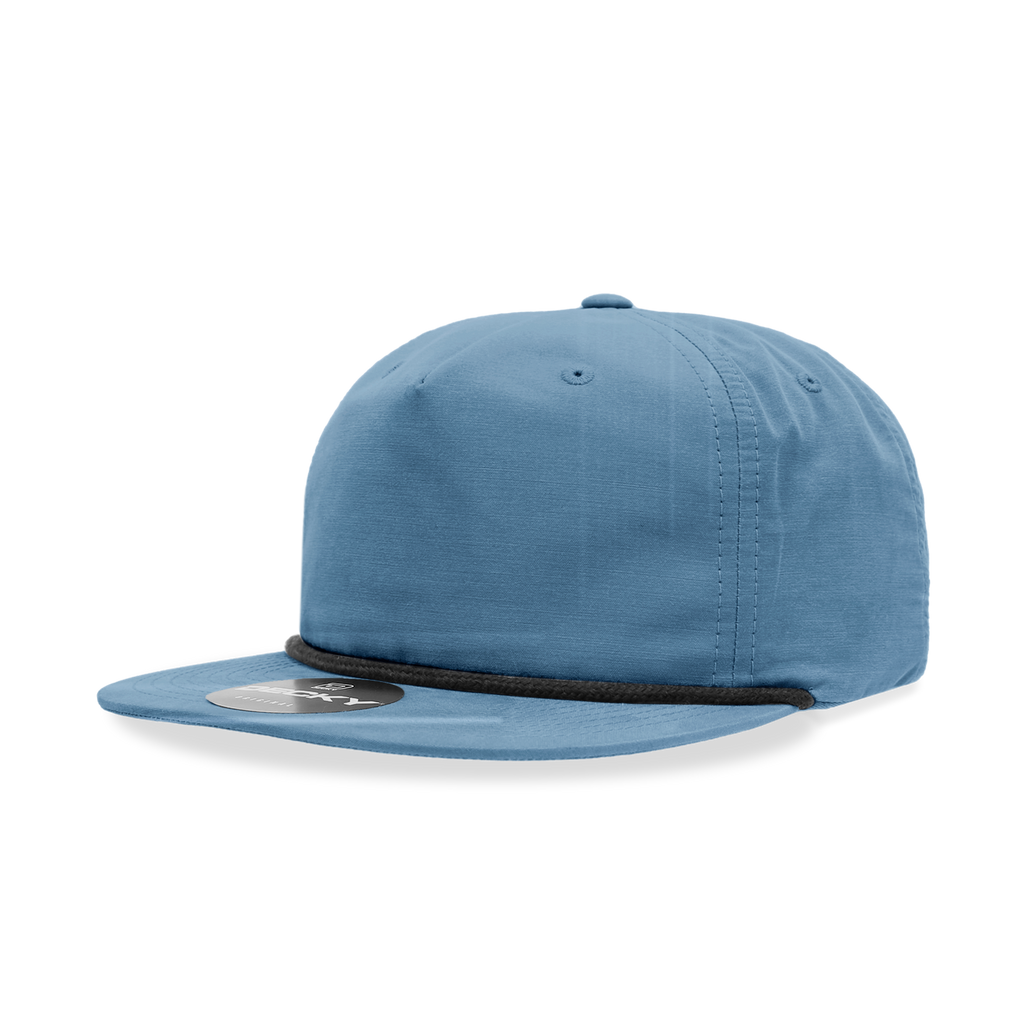 Decky 6032 5 Panel High Profile Relaxed Cotton Blend Rope Hat
