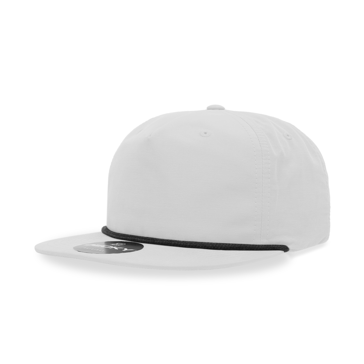 Decky 6032 5 Panel High Profile Relaxed Cotton Blend Rope Hat