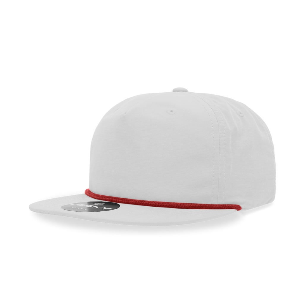 Decky 6032 5 Panel High Profile Relaxed Cotton Blend Rope Hat