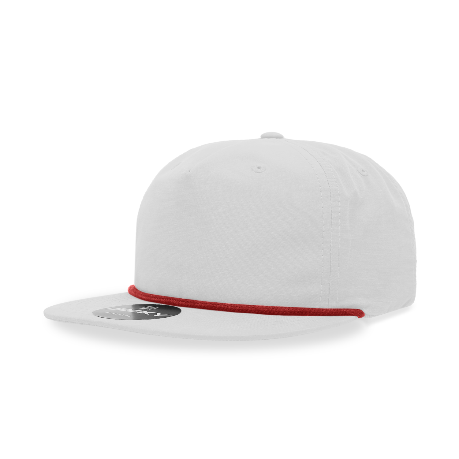 Decky 6032 5 Panel High Profile Relaxed Cotton Blend Rope Hat