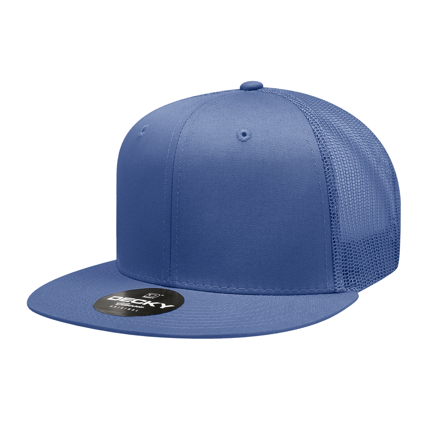 Decky 6033 6 Panel High Profile Structured Cotton Blend Trucker