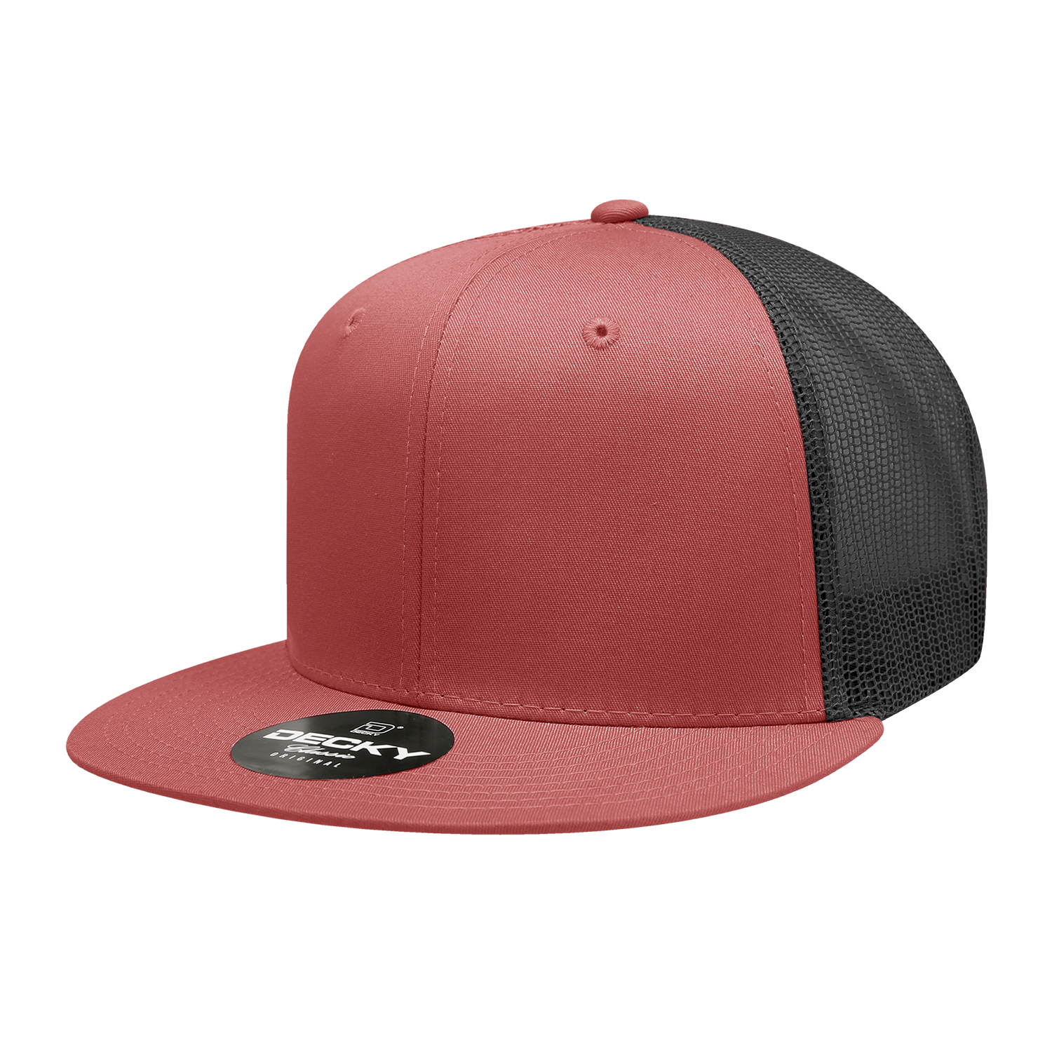 Decky 6033 6 Panel High Profile Structured Cotton Blend Trucker