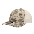 Decky 6037 6 Panel Mid Profile Structured Tropical Trucker