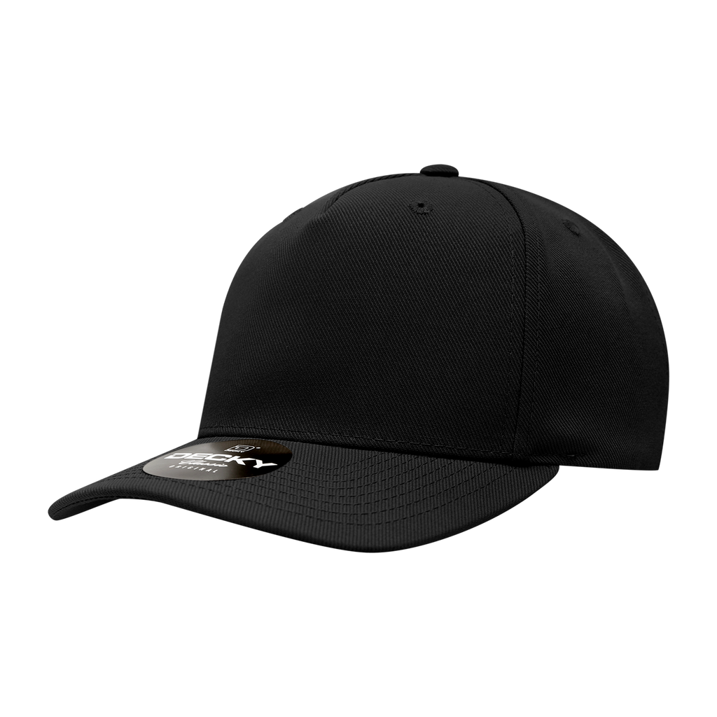 Decky 6038 5 Panel Mid Profile Structured Polyester Cap