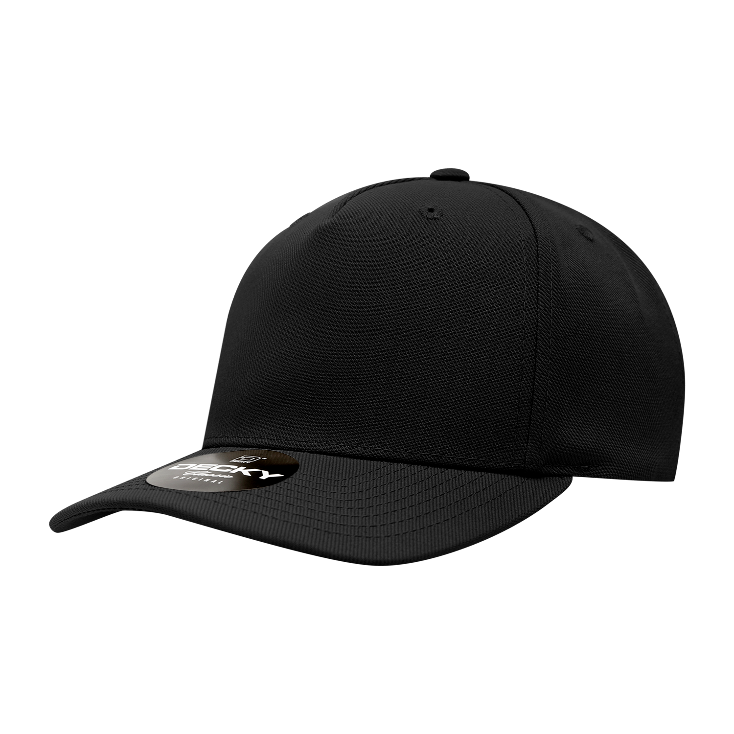 Decky 6038 5 Panel Mid Profile Structured Polyester Cap