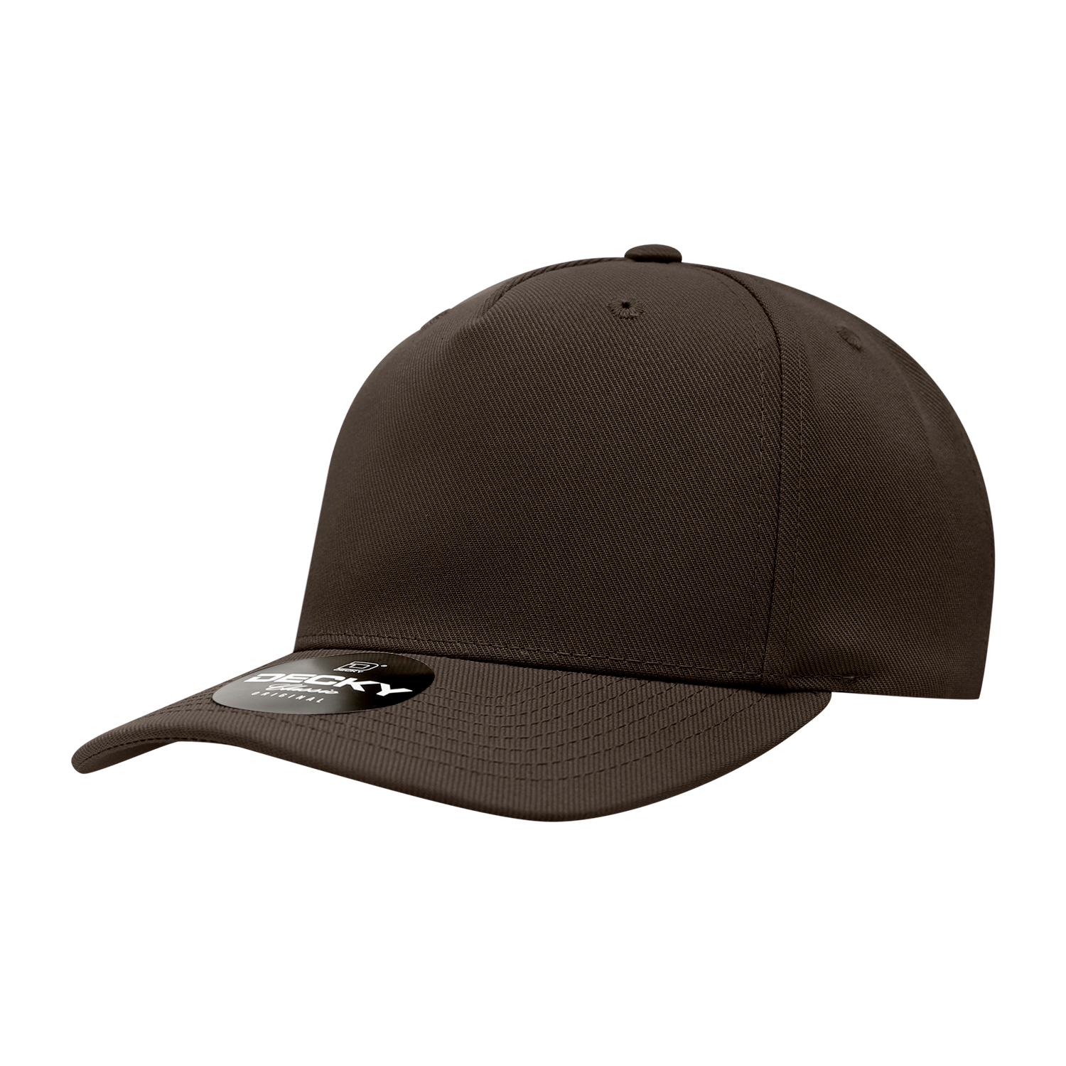 Decky 6038 5 Panel Mid Profile Structured Polyester Cap