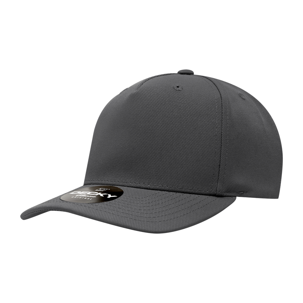 Decky 6038 5 Panel Mid Profile Structured Polyester Cap