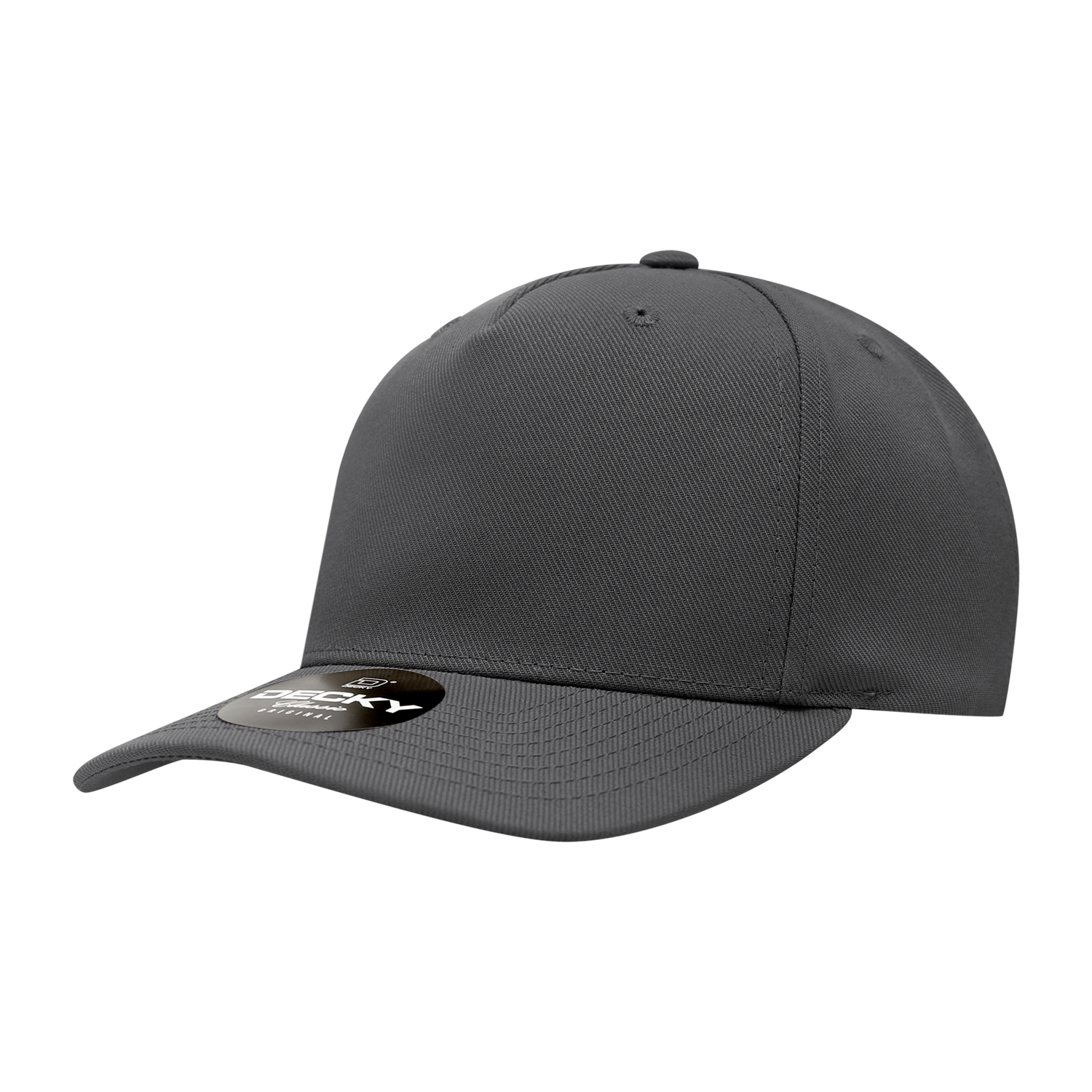 Decky 6038 5 Panel Mid Profile Structured Polyester Cap
