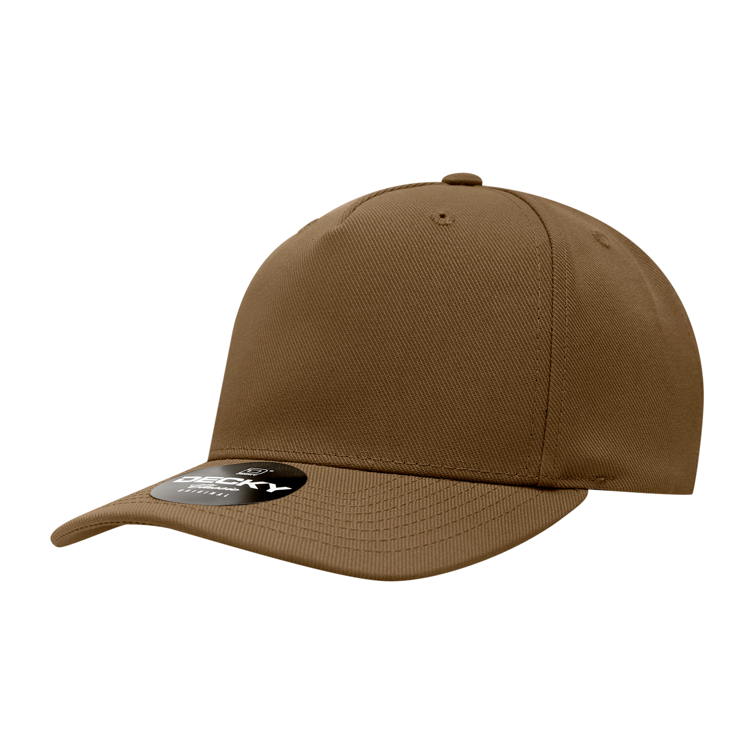 Decky 6038 5 Panel Mid Profile Structured Polyester Cap