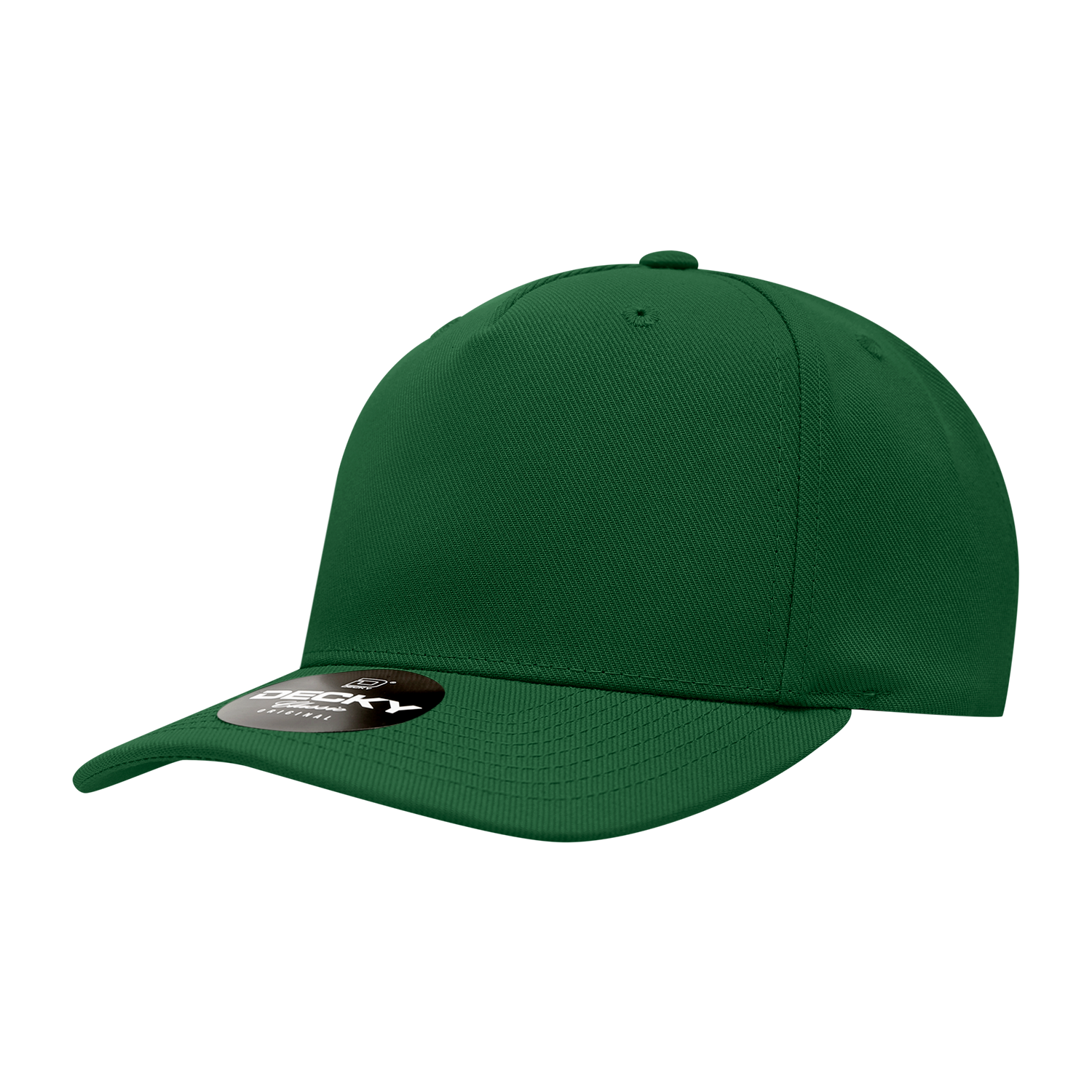 Decky 6038 5 Panel Mid Profile Structured Polyester Cap