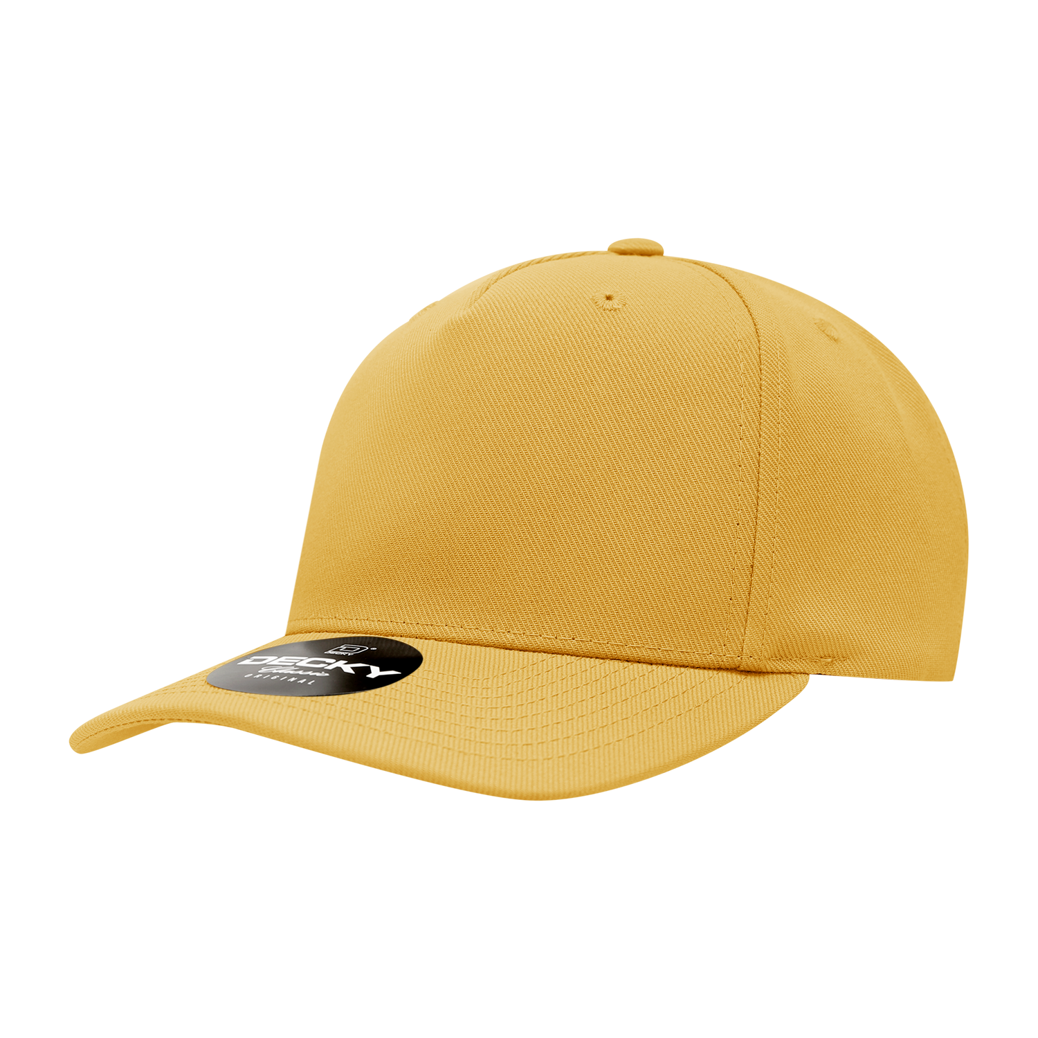 Decky 6038 5 Panel Mid Profile Structured Polyester Cap