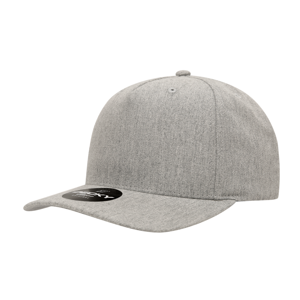 Decky 6038 5 Panel Mid Profile Structured Polyester Cap