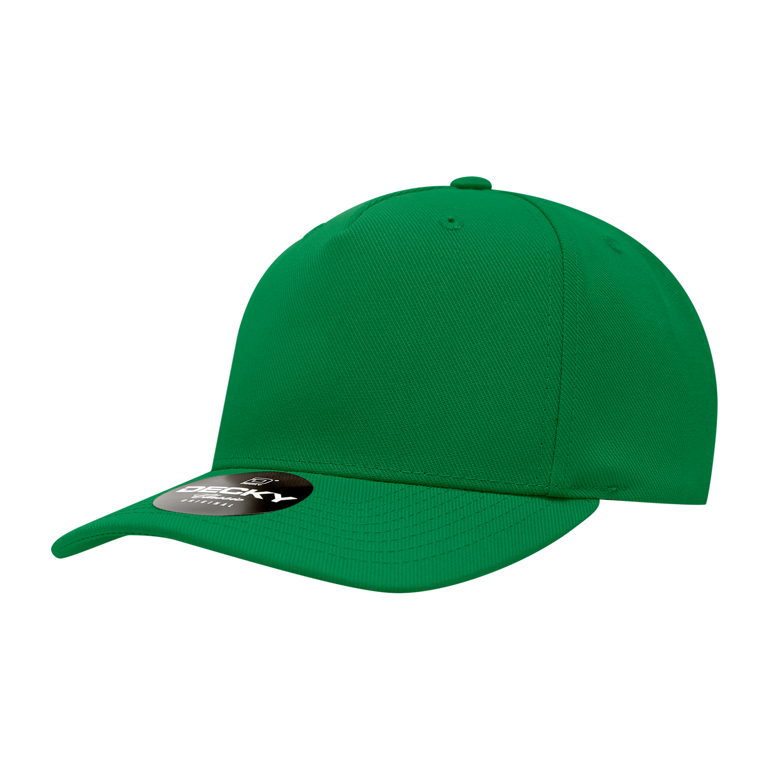 Decky 6038 5 Panel Mid Profile Structured Polyester Cap