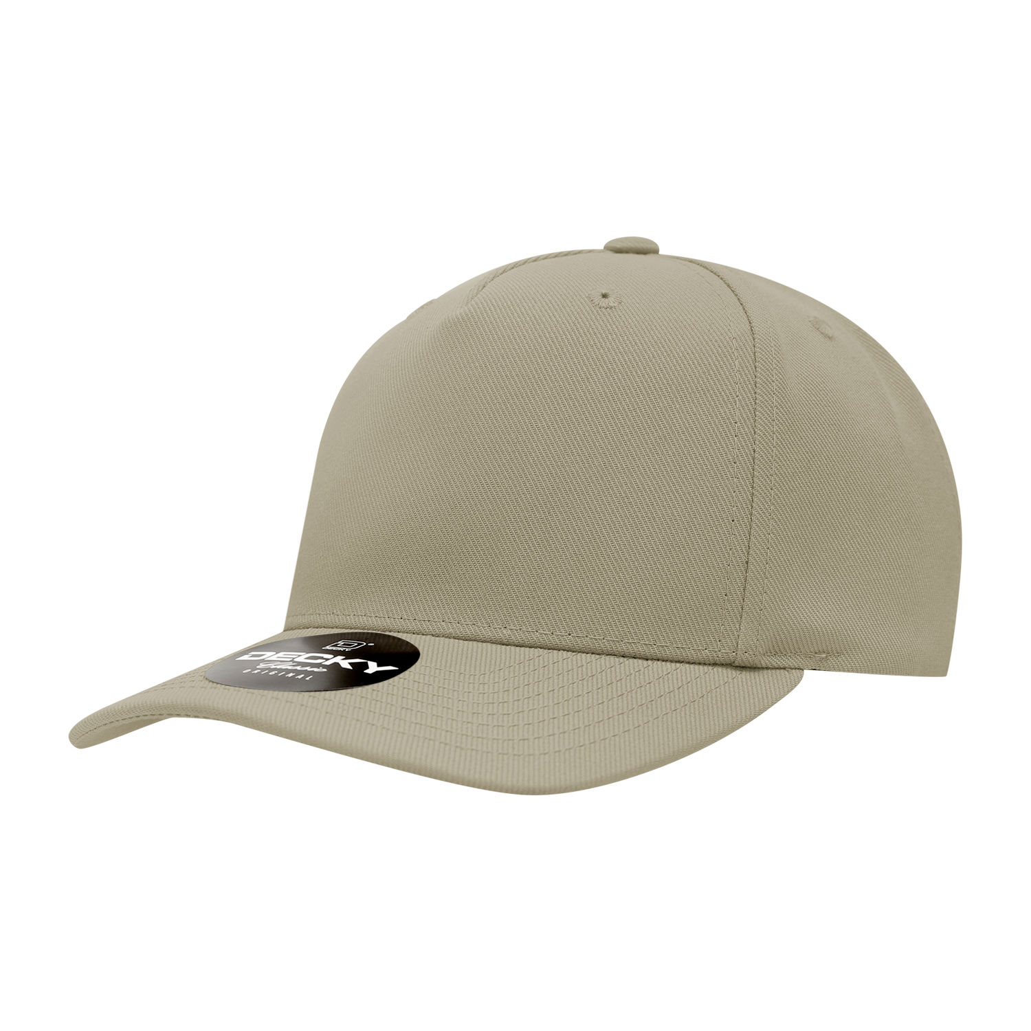 Decky 6038 5 Panel Mid Profile Structured Polyester Cap