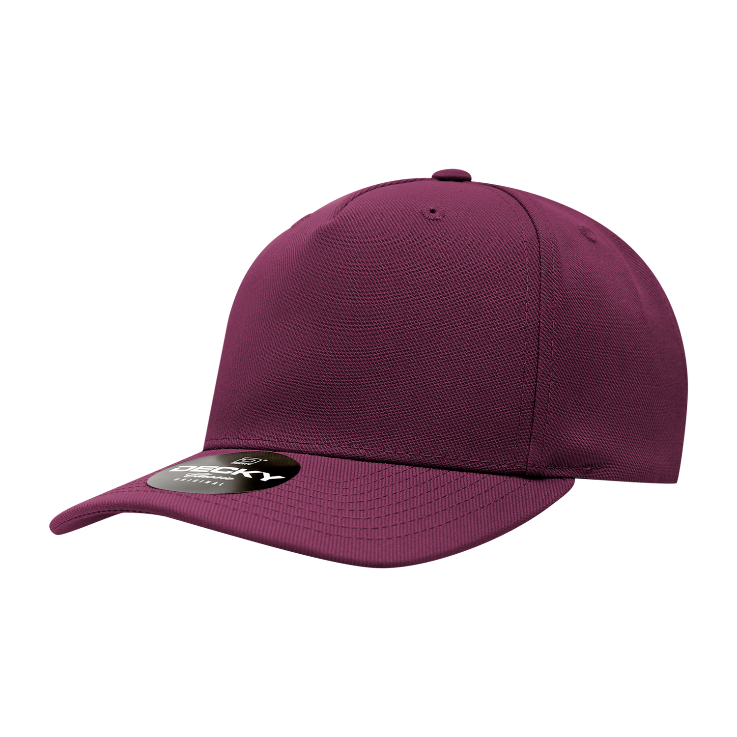 Decky 6038 5 Panel Mid Profile Structured Polyester Cap