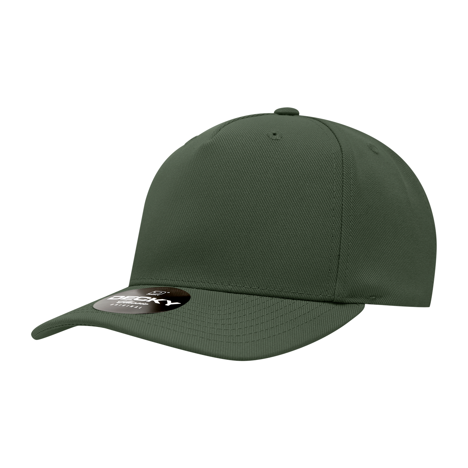 Decky 6038 5 Panel Mid Profile Structured Polyester Cap