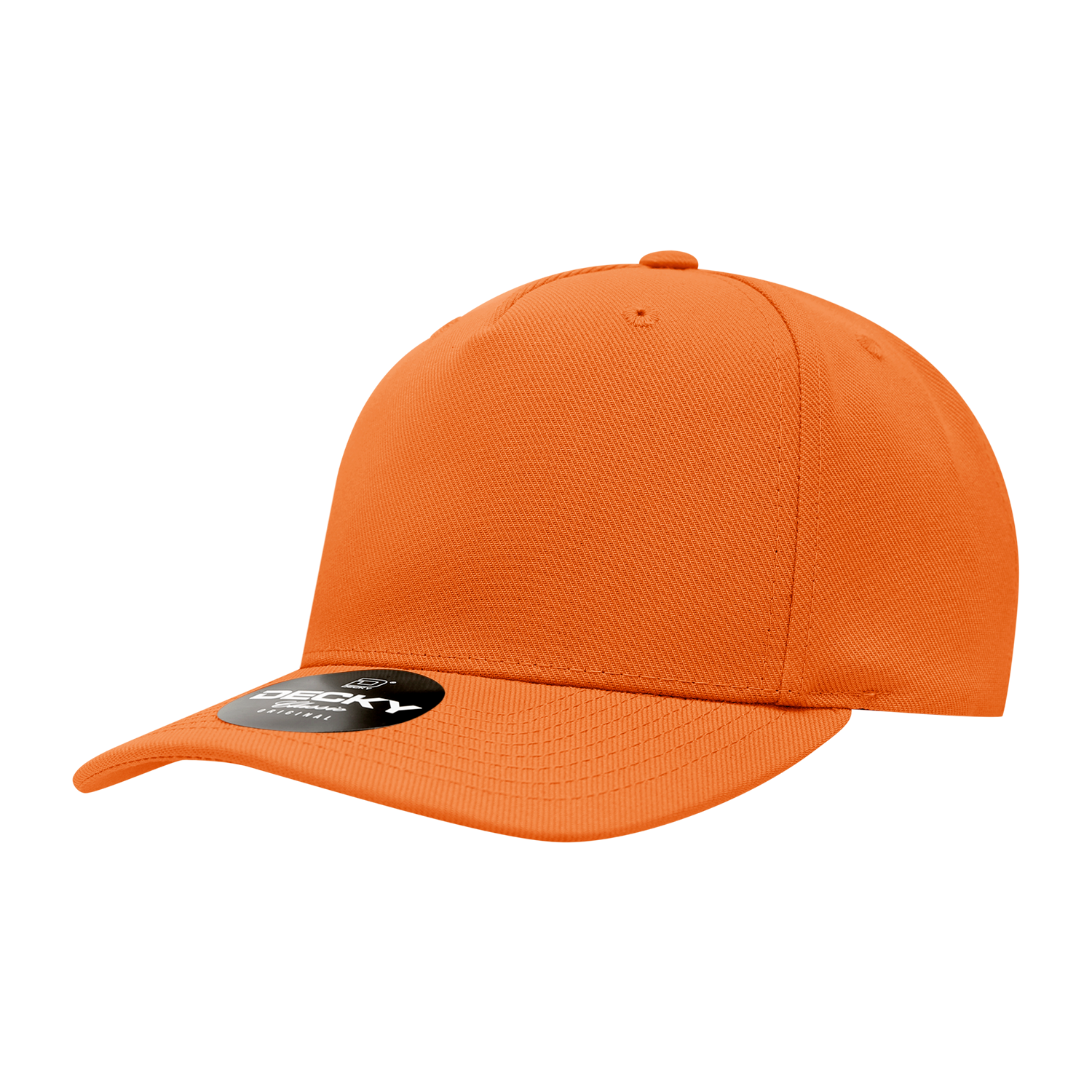 Decky 6038 5 Panel Mid Profile Structured Polyester Cap