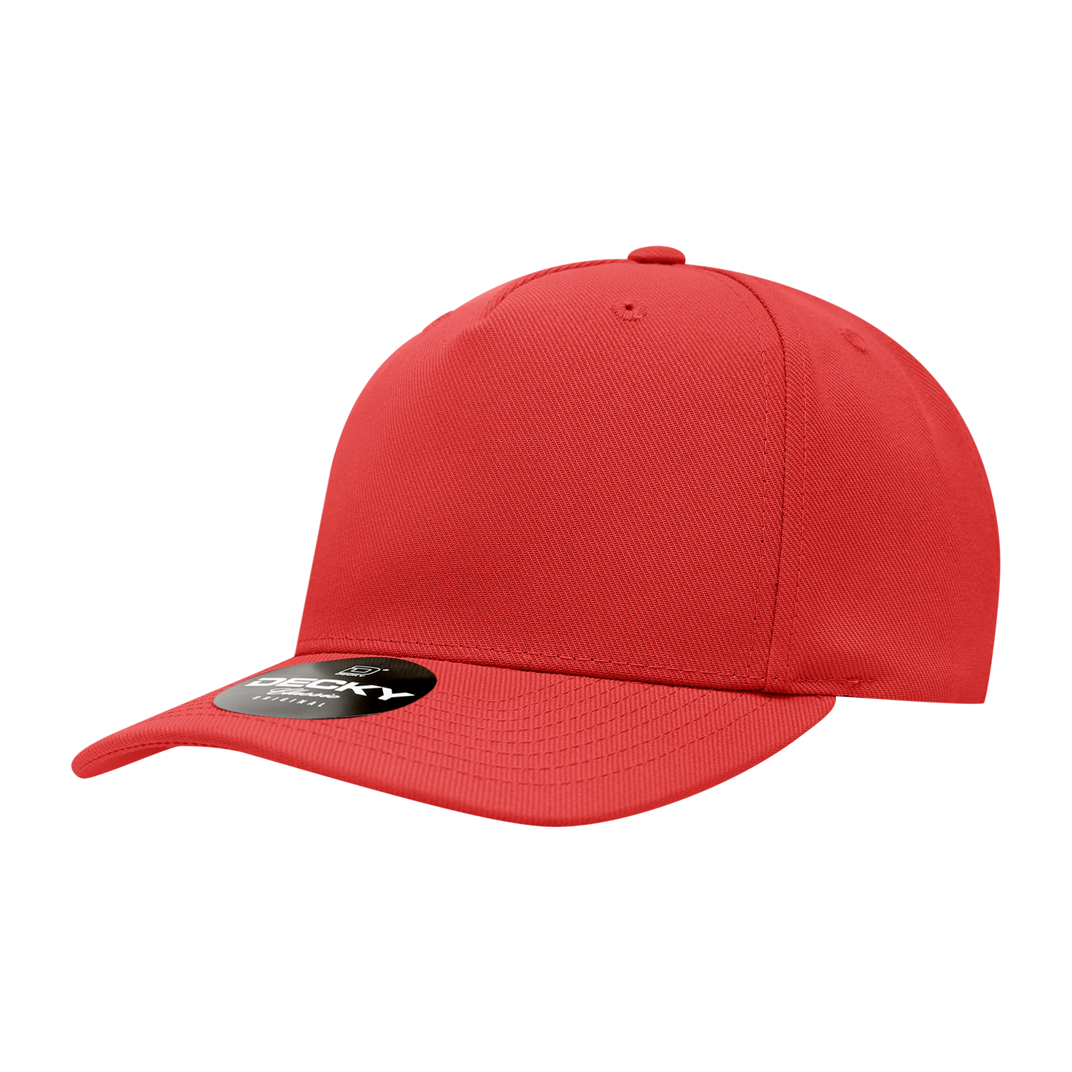 Decky 6038 5 Panel Mid Profile Structured Polyester Cap