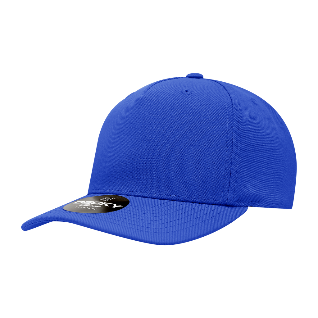 Decky 6038 5 Panel Mid Profile Structured Polyester Cap