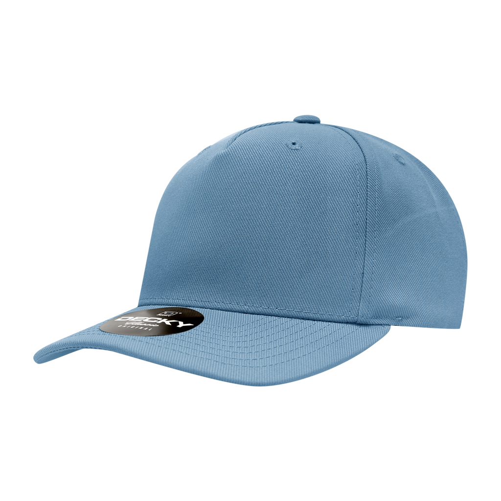 Decky 6038 5 Panel Mid Profile Structured Polyester Cap