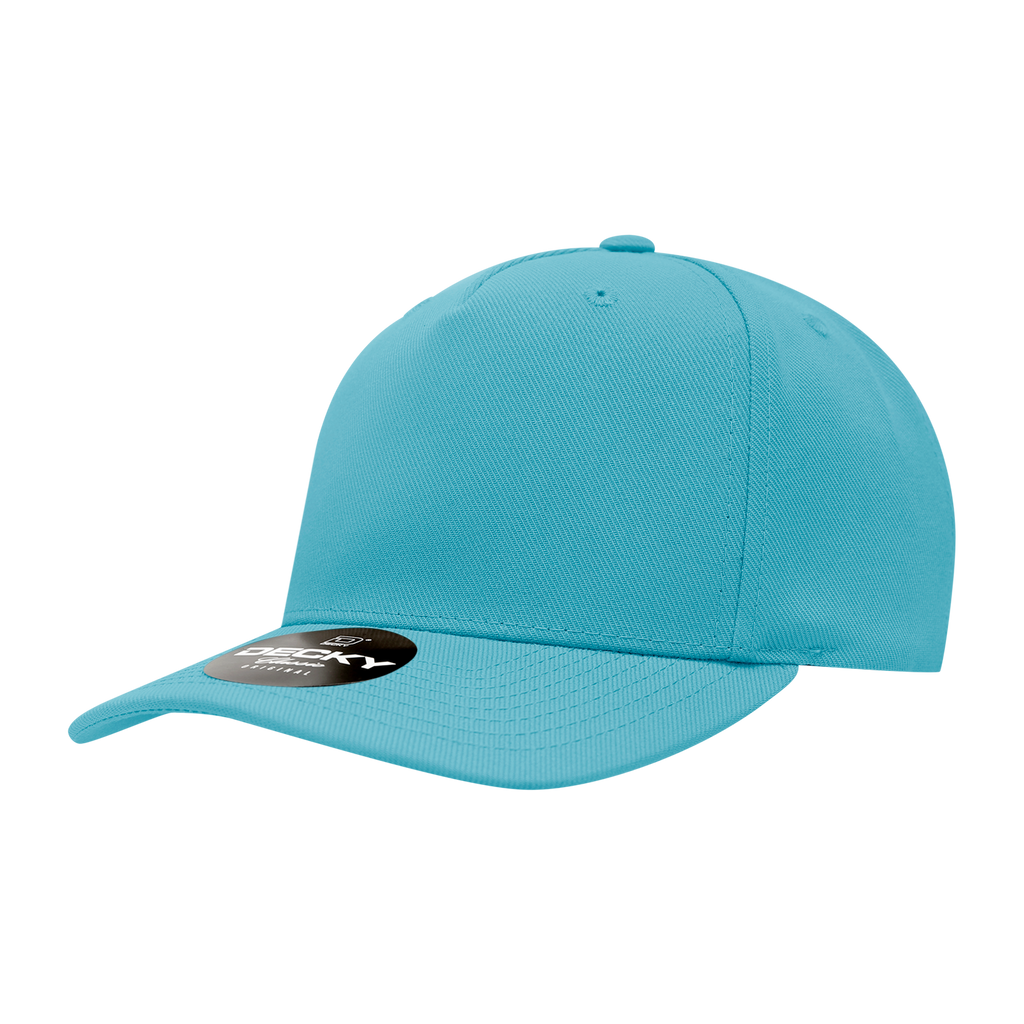 Decky 6038 5 Panel Mid Profile Structured Polyester Cap