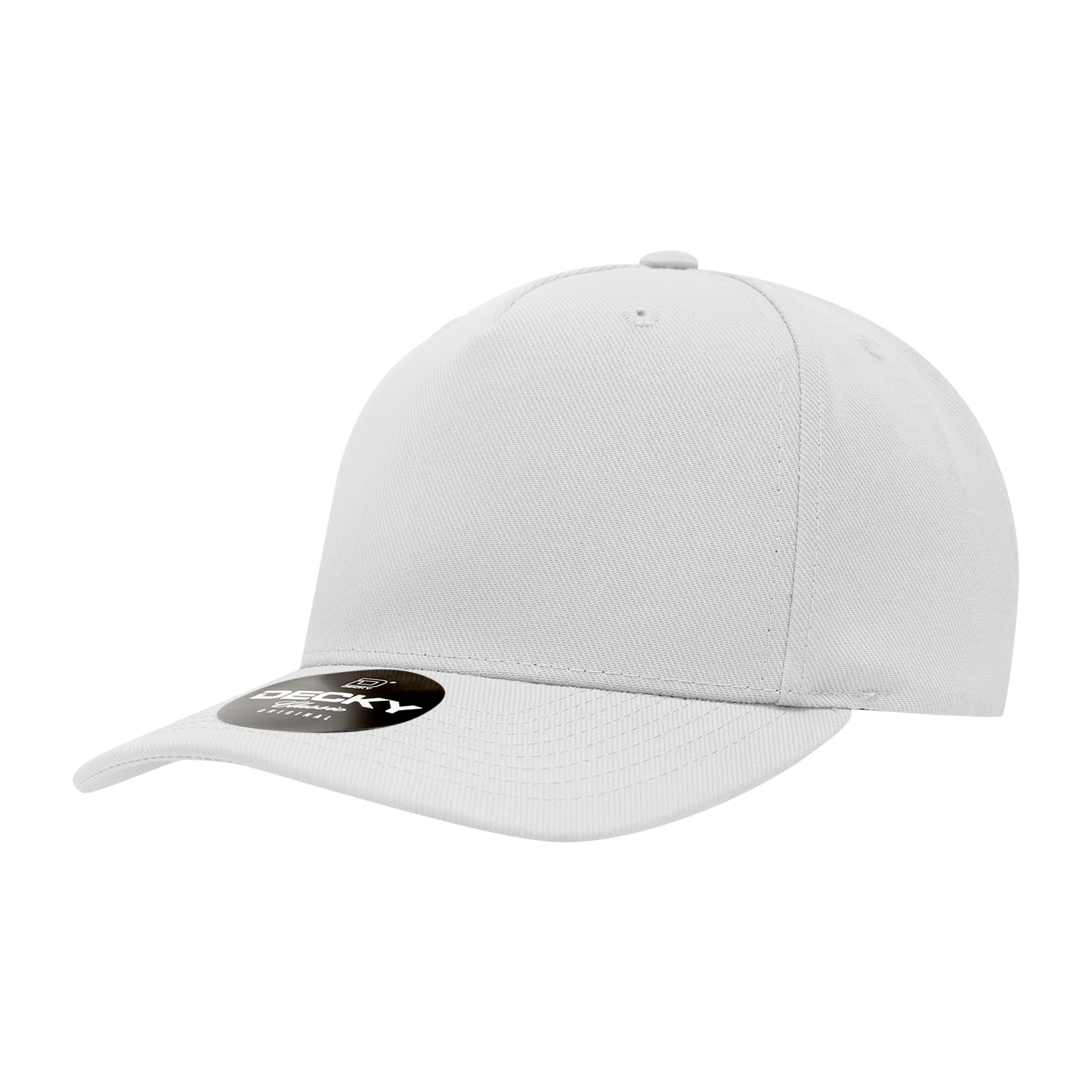 Decky 6038 5 Panel Mid Profile Structured Polyester Cap