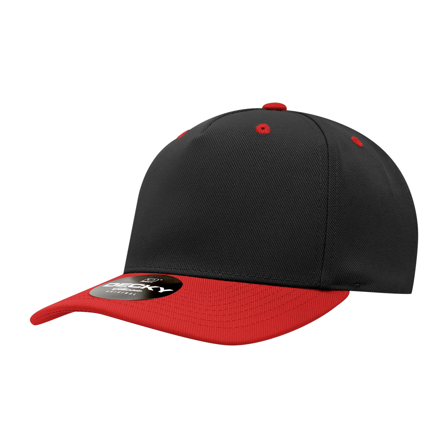 Decky 6038 5 Panel Mid Profile Structured Polyester Cap