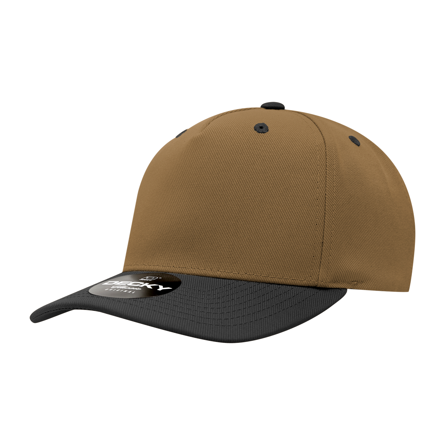 Decky 6038 5 Panel Mid Profile Structured Polyester Cap