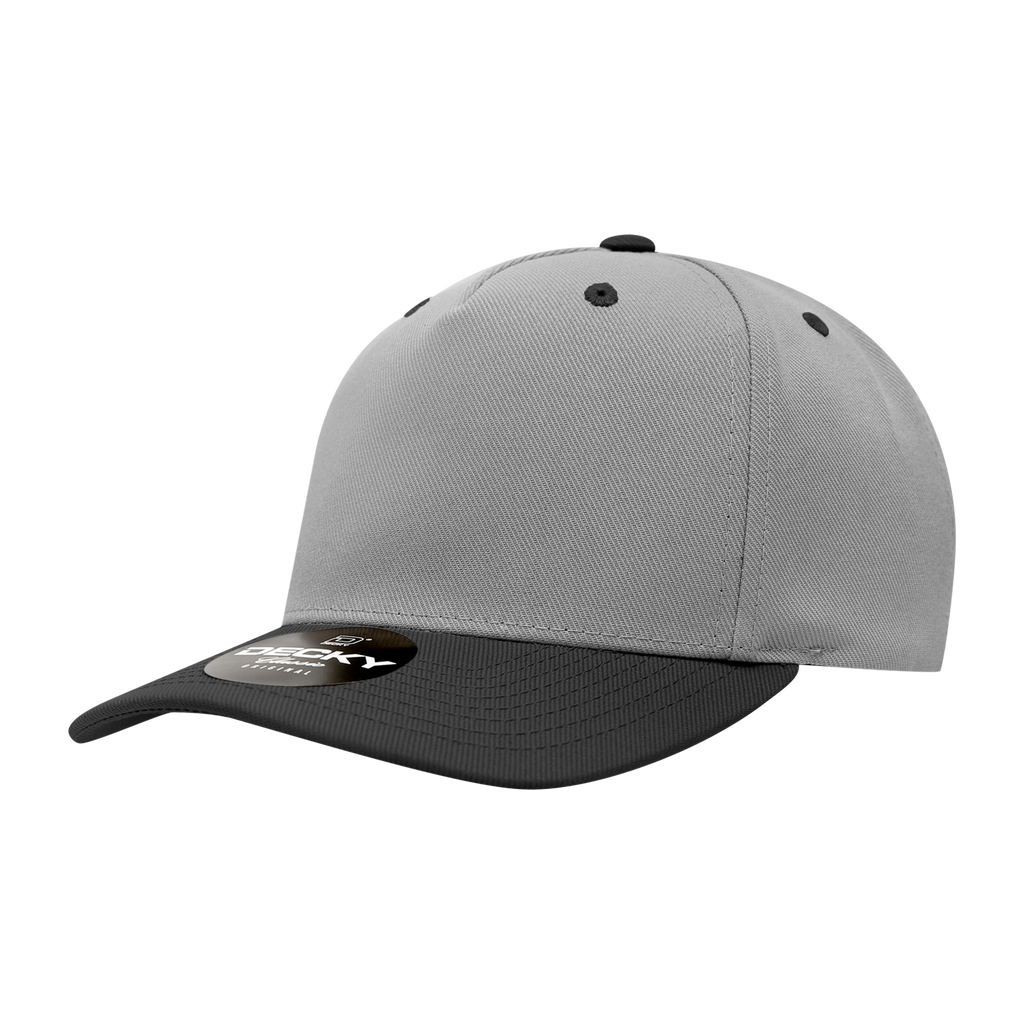 Decky 6038 5 Panel Mid Profile Structured Polyester Cap