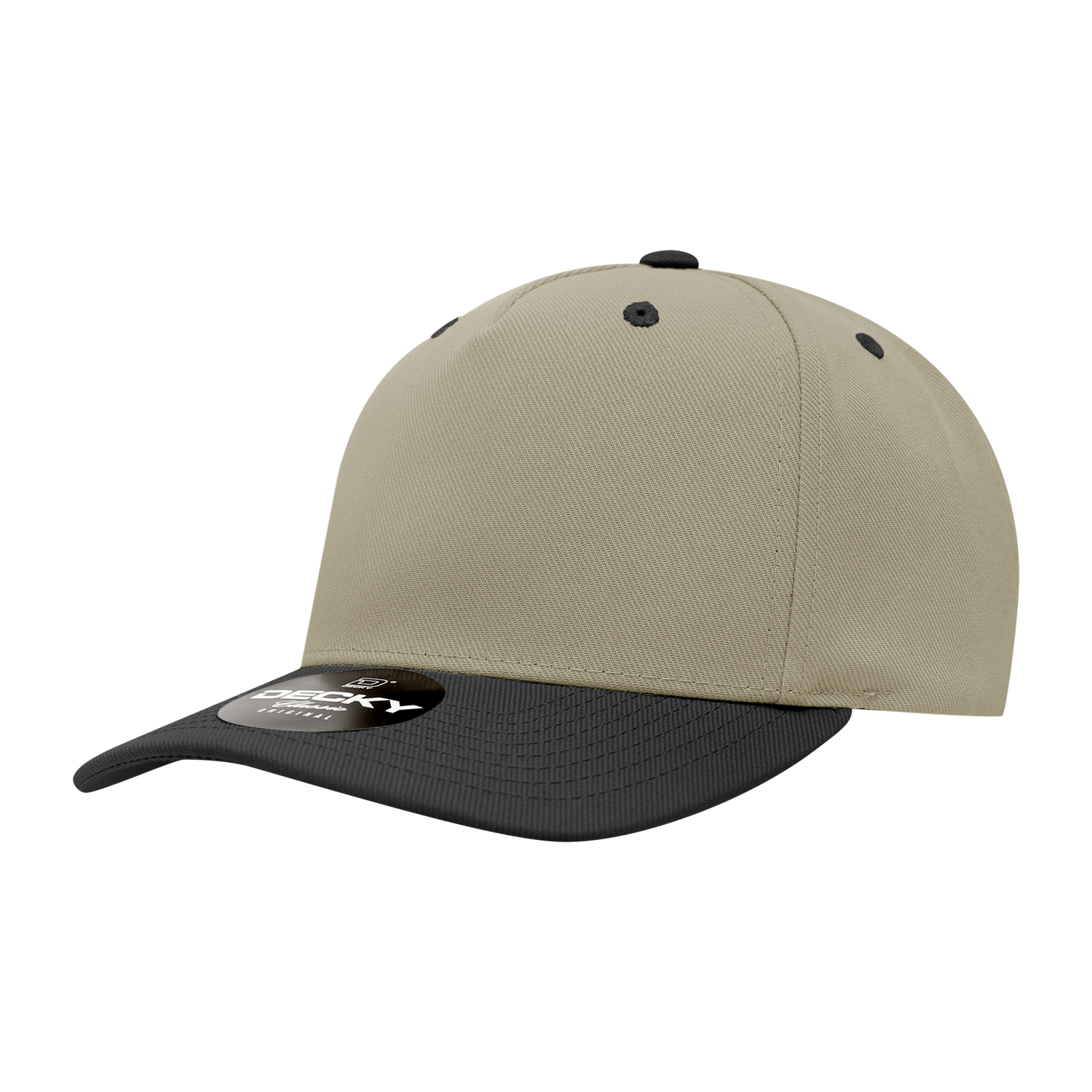 Decky 6038 5 Panel Mid Profile Structured Polyester Cap