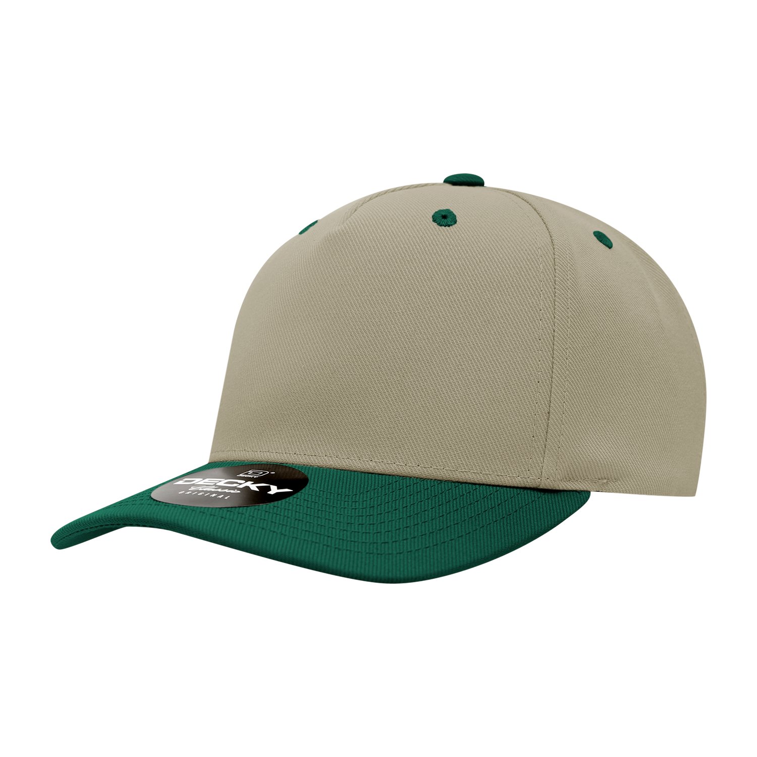 Decky 6038 5 Panel Mid Profile Structured Polyester Cap