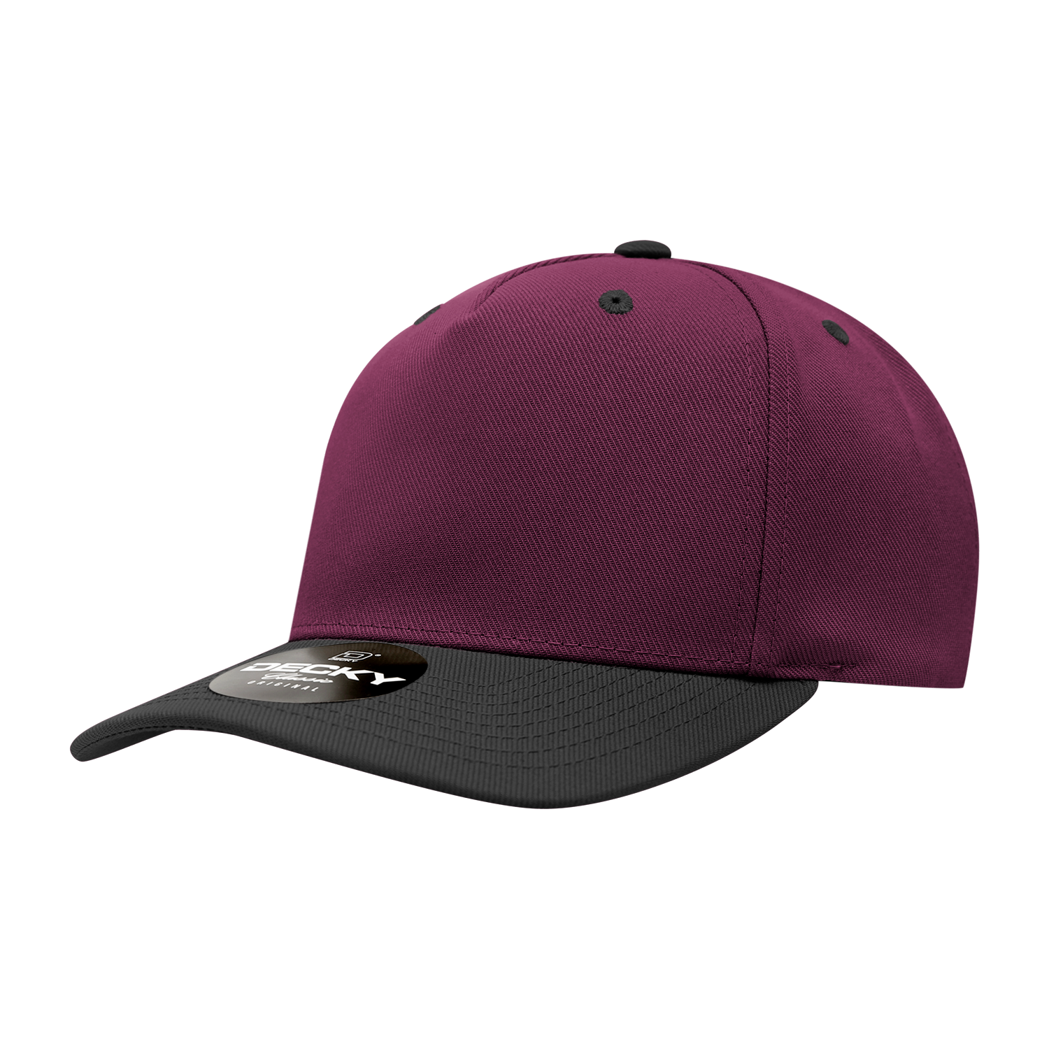 Decky 6038 5 Panel Mid Profile Structured Polyester Cap
