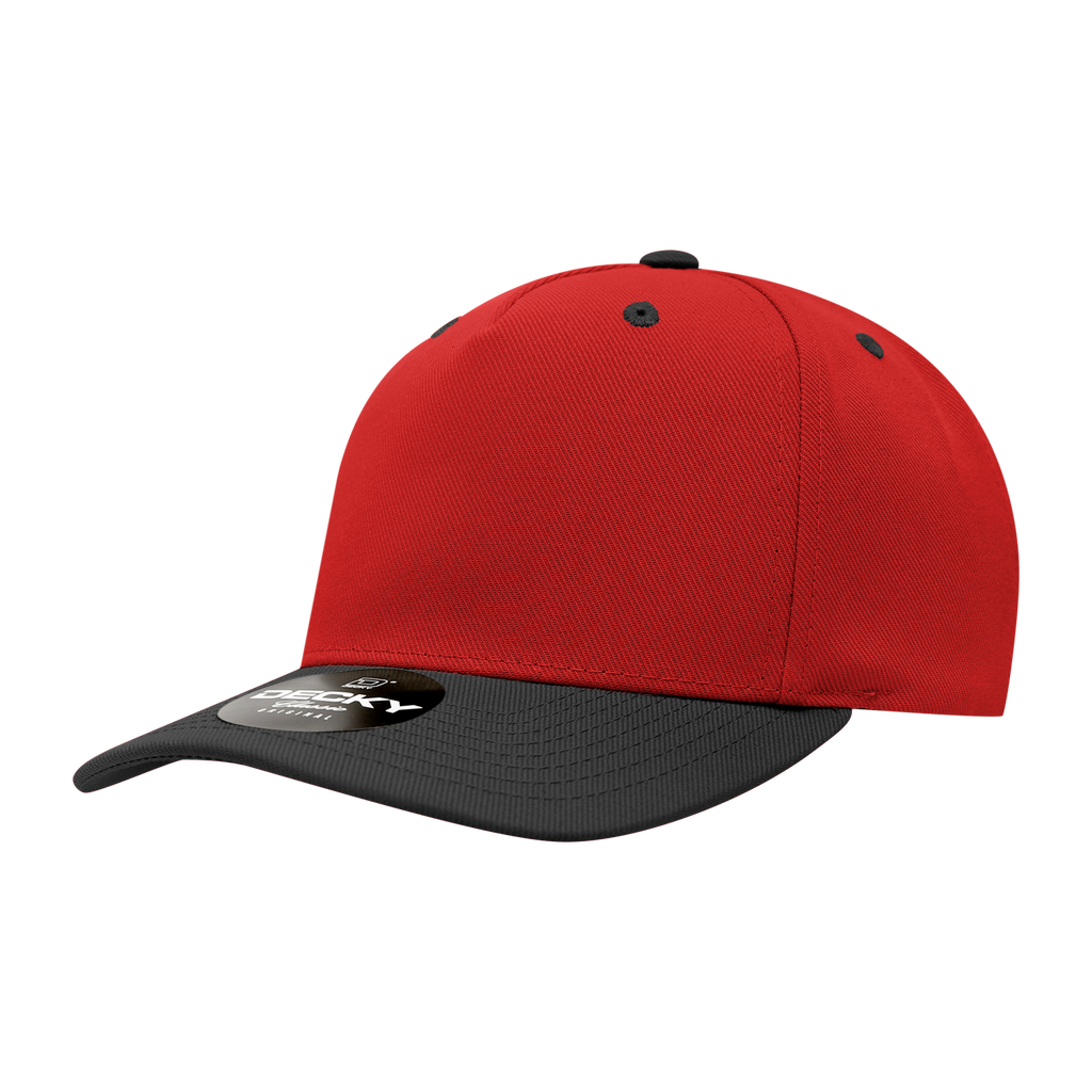 Decky 6038 5 Panel Mid Profile Structured Polyester Cap