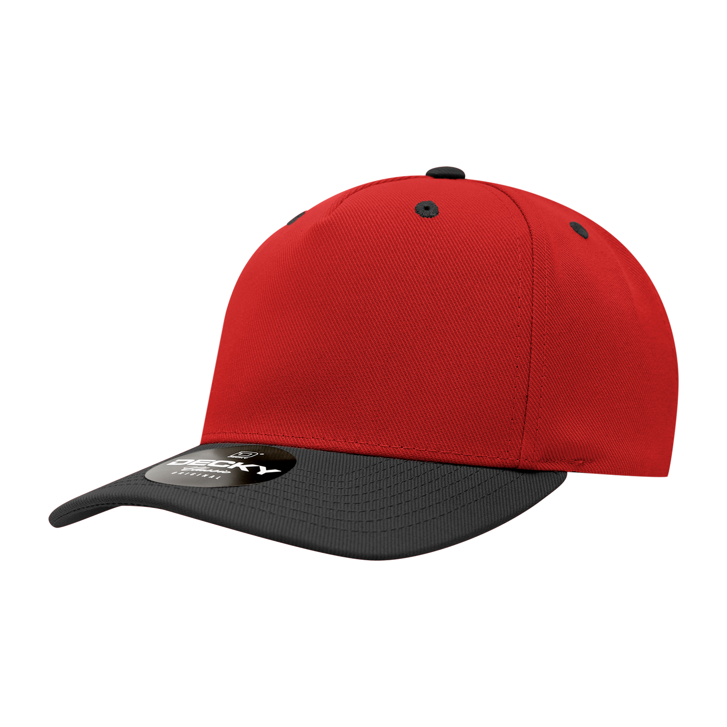 Decky 6038 5 Panel Mid Profile Structured Polyester Cap