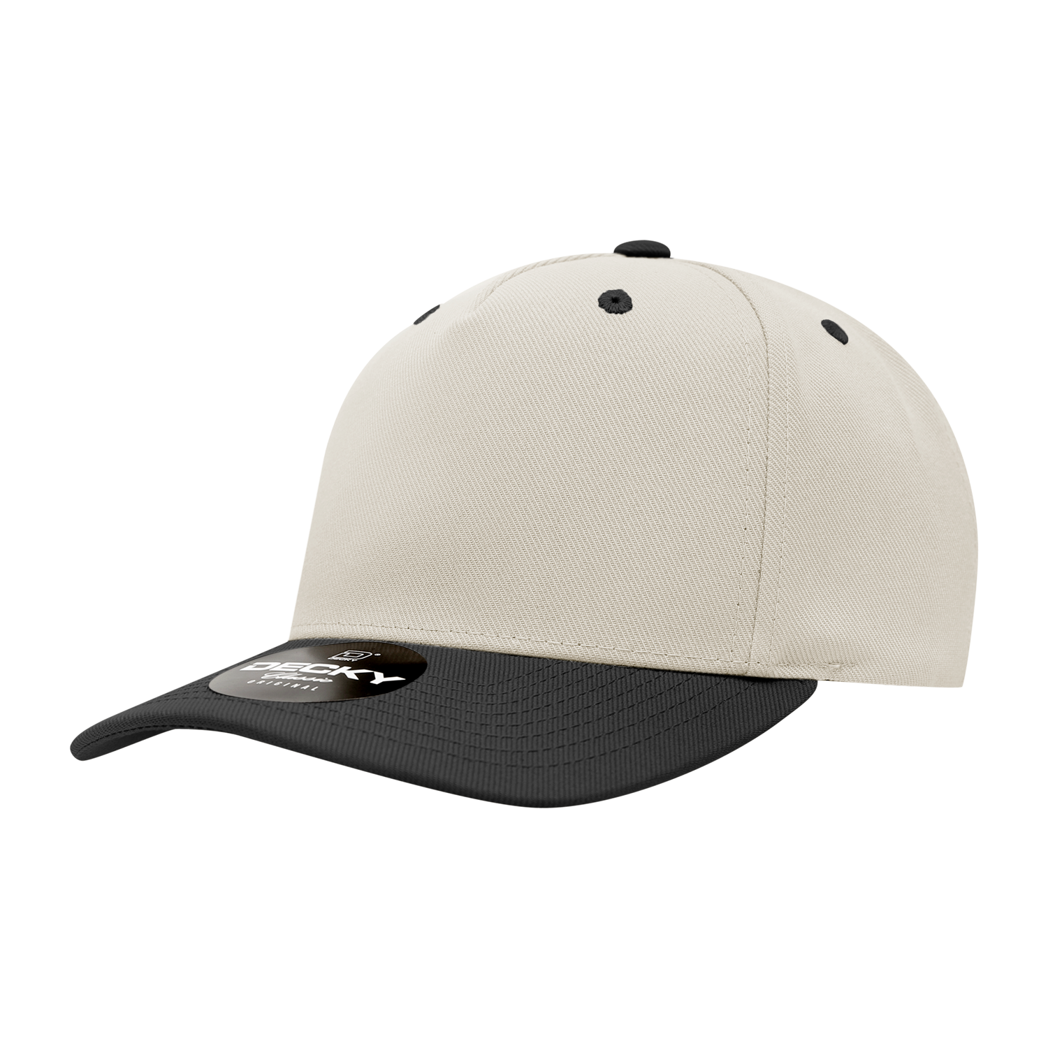 Decky 6038 5 Panel Mid Profile Structured Polyester Cap