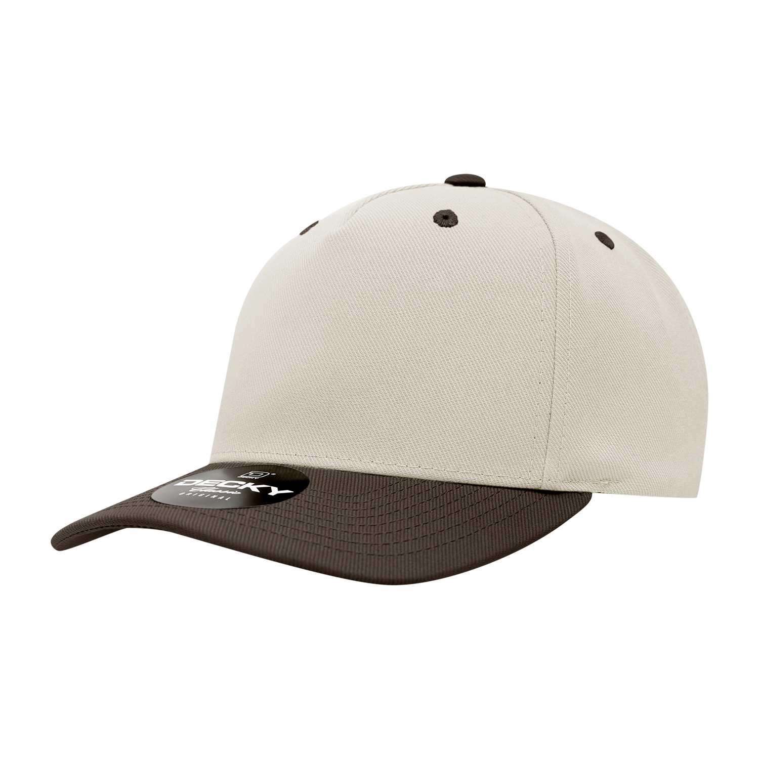 Decky 6038 5 Panel Mid Profile Structured Polyester Cap