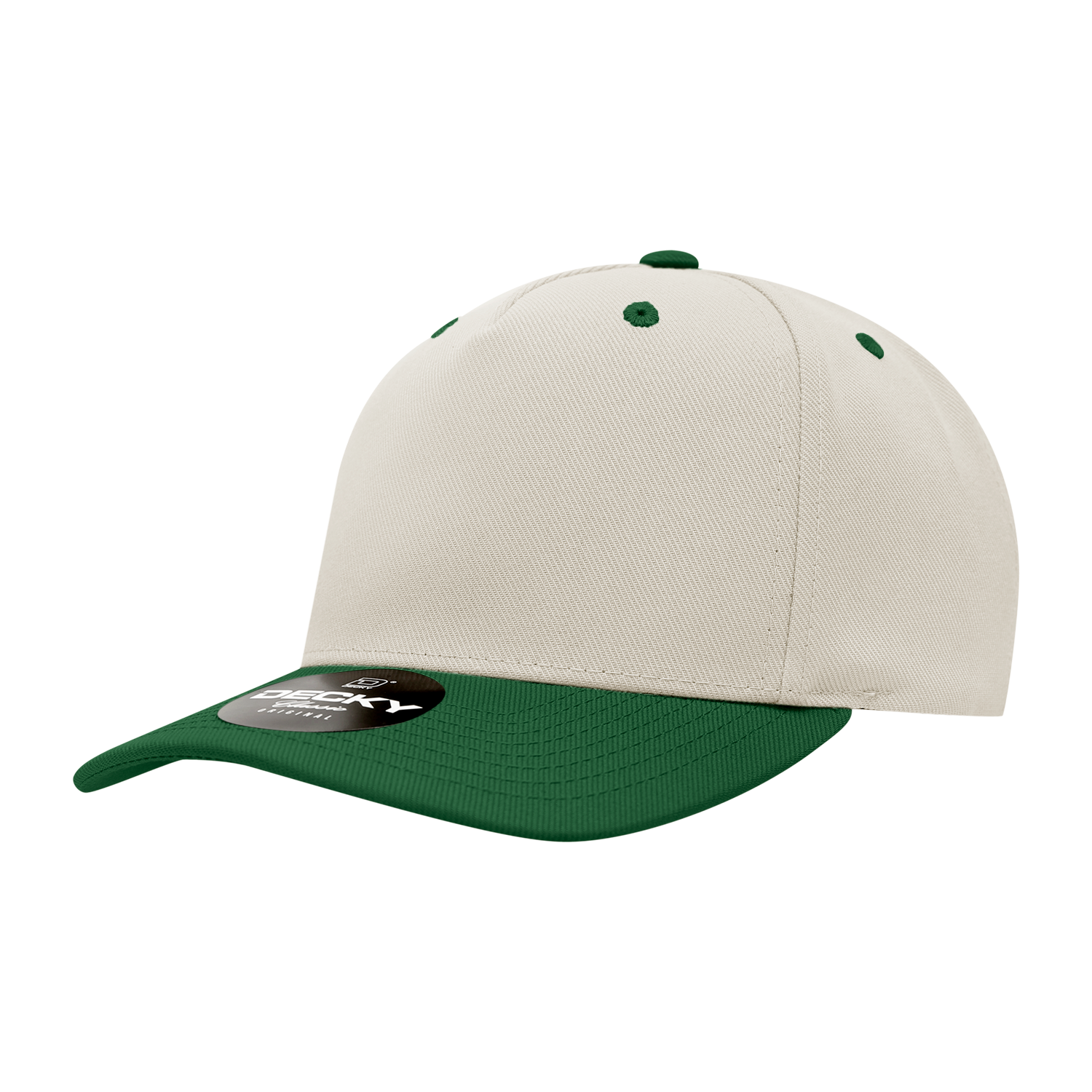 Decky 6038 5 Panel Mid Profile Structured Polyester Cap