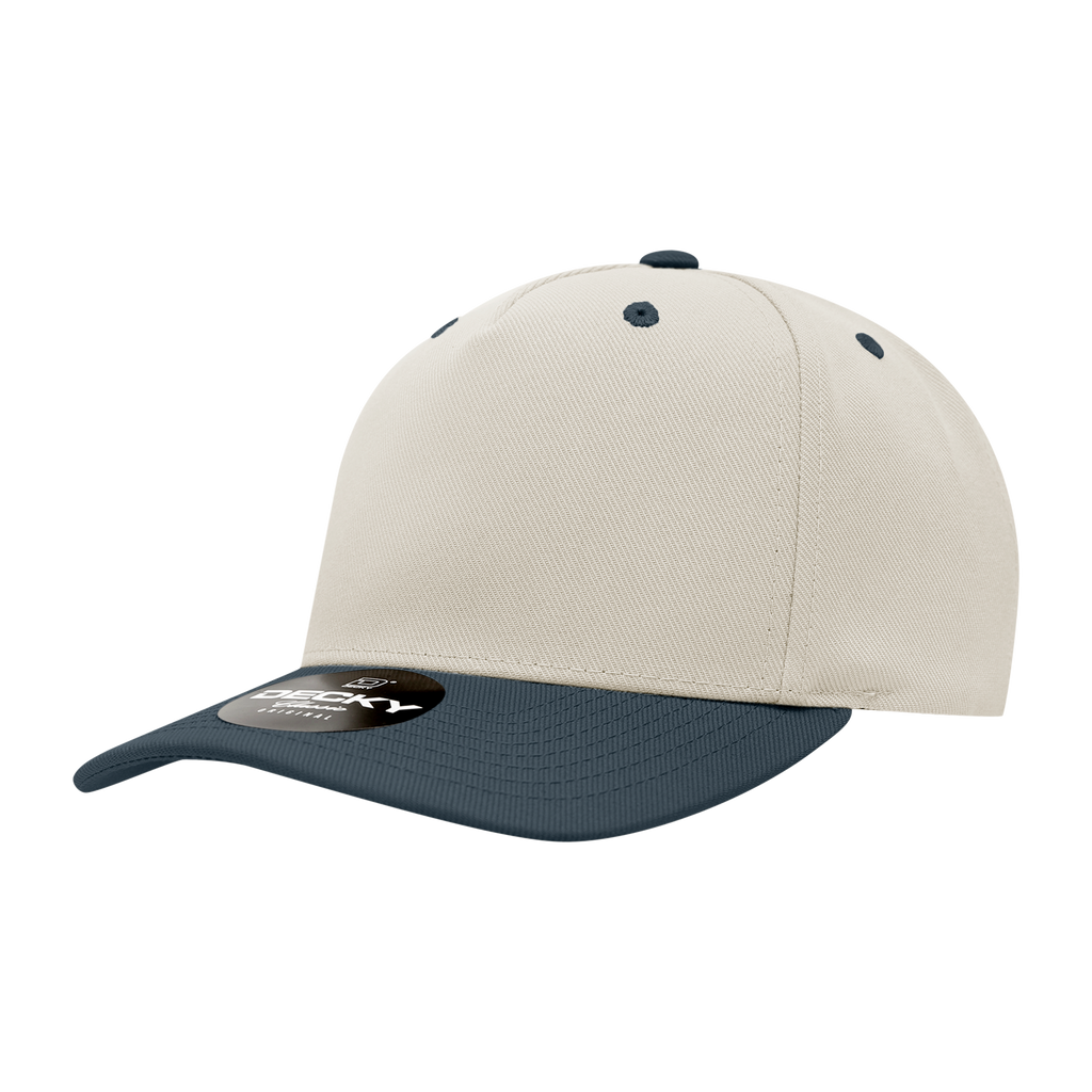 Decky 6038 5 Panel Mid Profile Structured Polyester Cap
