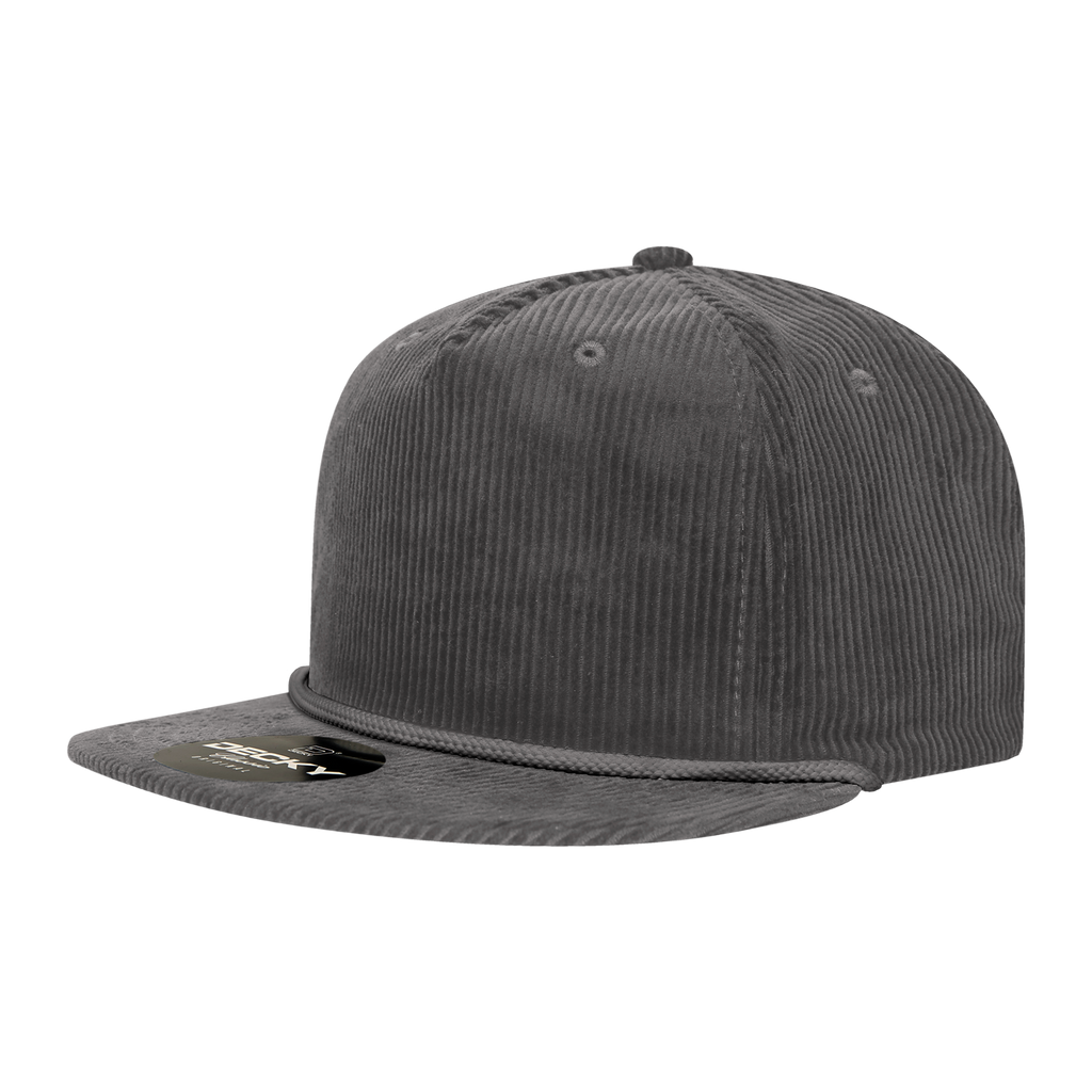 Decky 6043 5 Panel High Profile Relaxed Corduroy Rope Hat