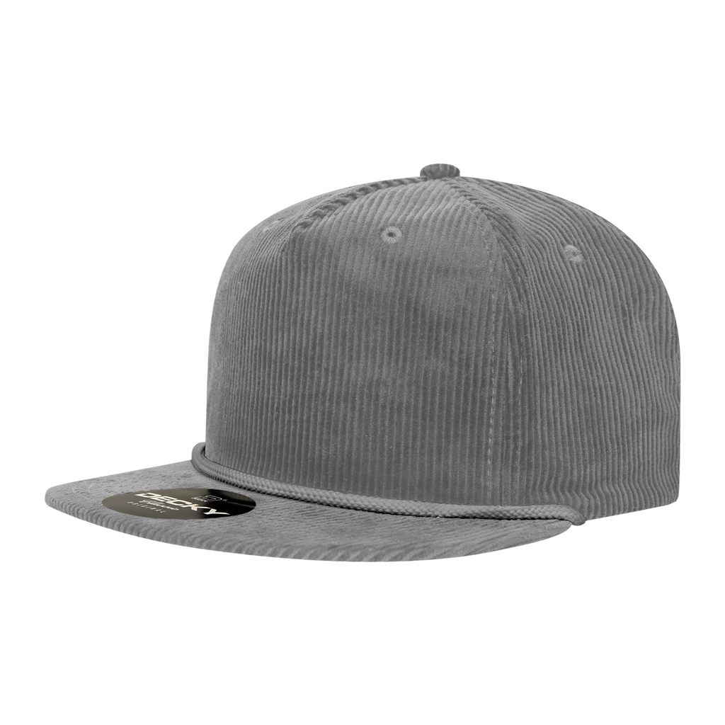 Decky 6043 5 Panel High Profile Relaxed Corduroy Rope Hat