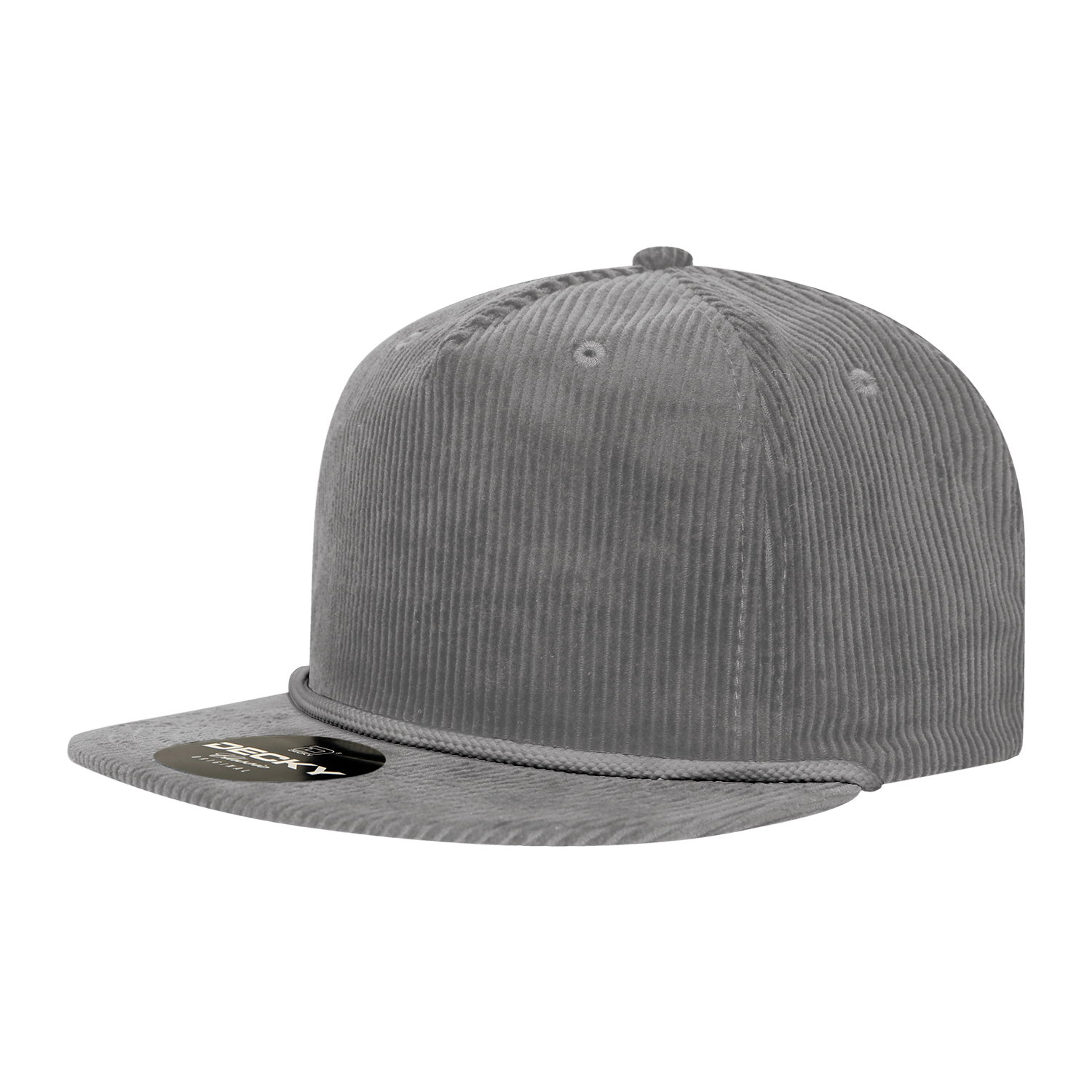 Decky 6043 5 Panel High Profile Relaxed Corduroy Rope Hat