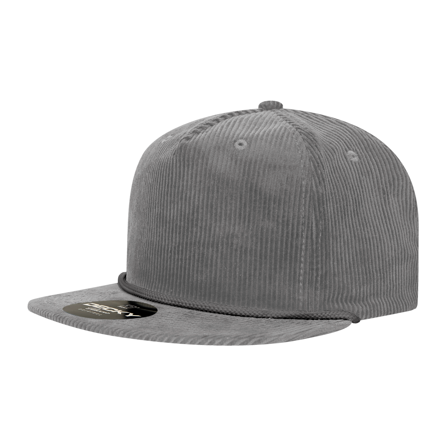 Decky 6043 5 Panel High Profile Relaxed Corduroy Rope Hat