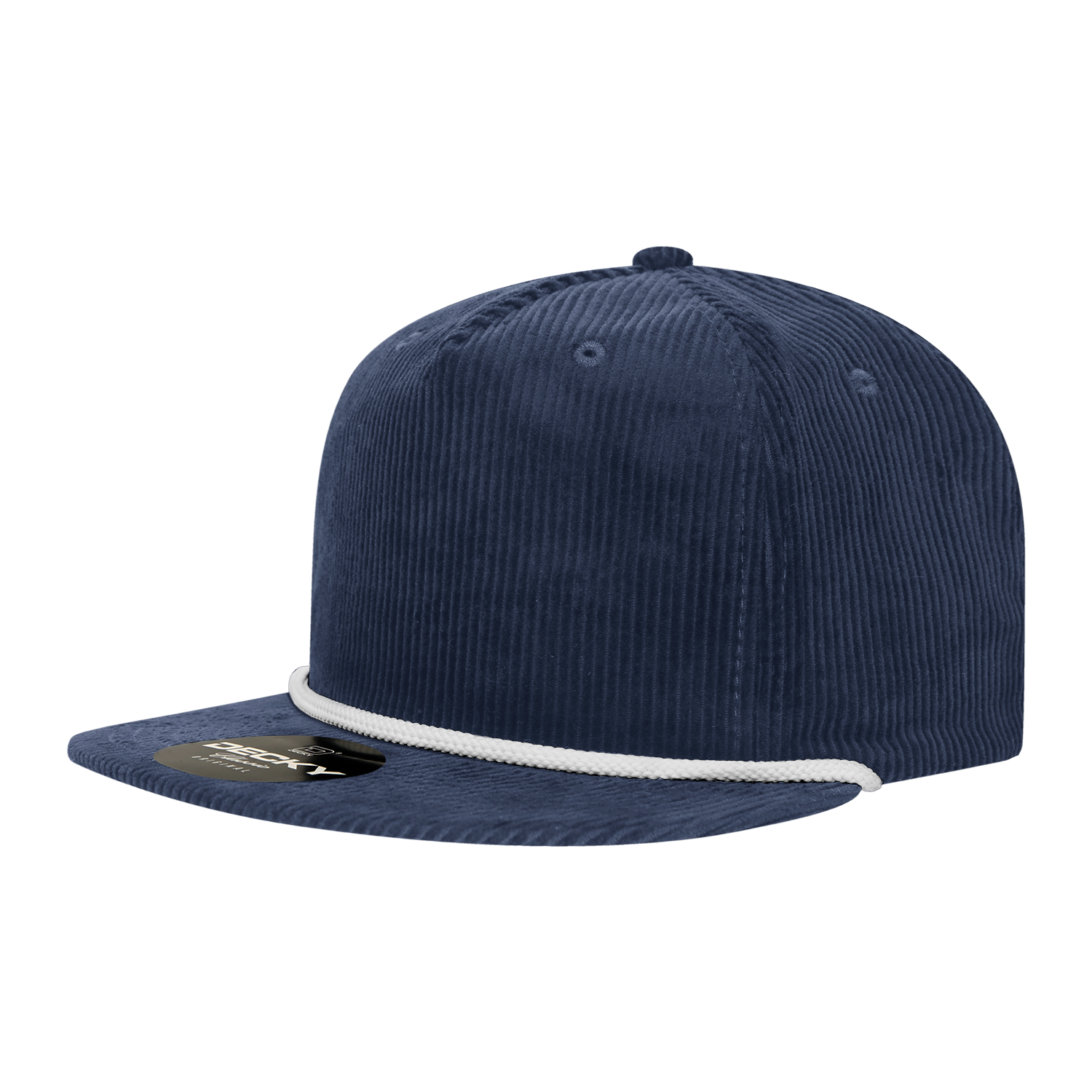 Decky 6043 5 Panel High Profile Relaxed Corduroy Rope Hat