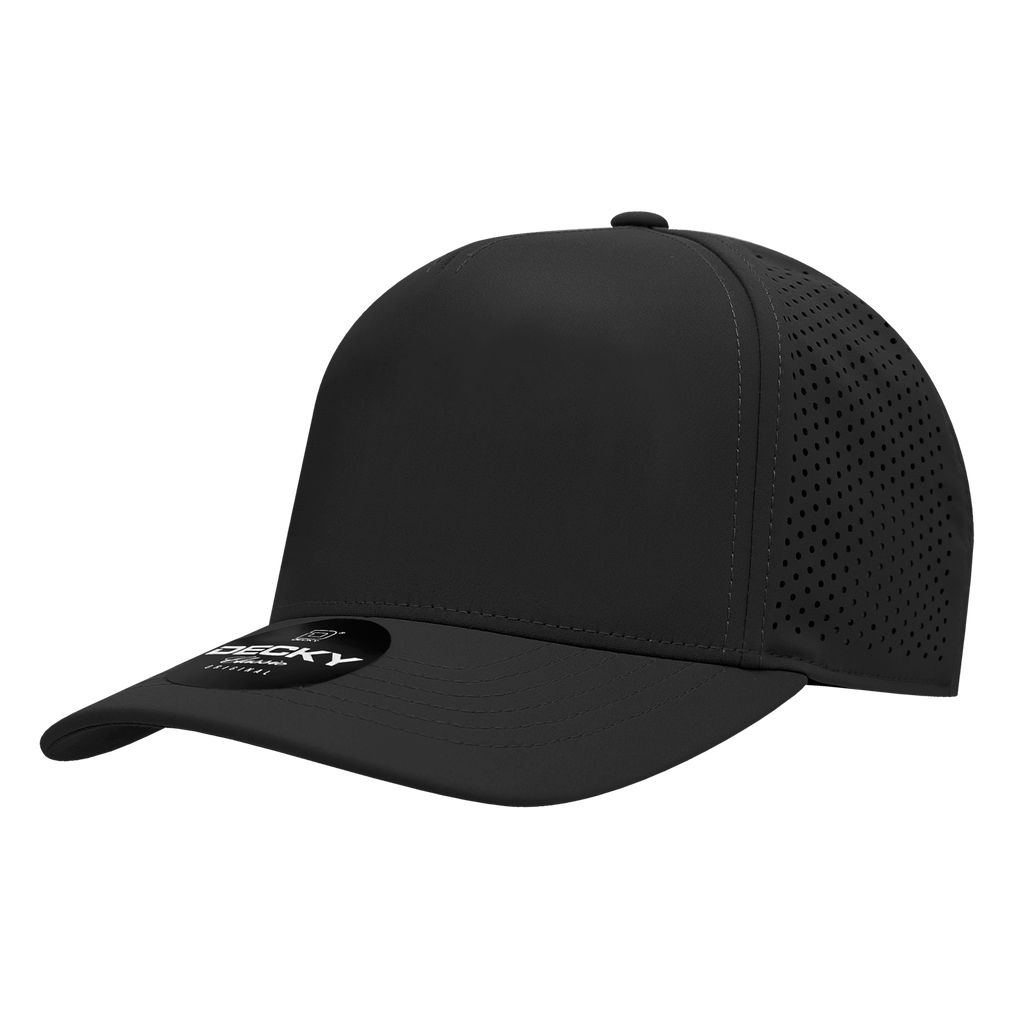 Decky 6045 5 Panel High Profile Structured Perforated Performance Cap