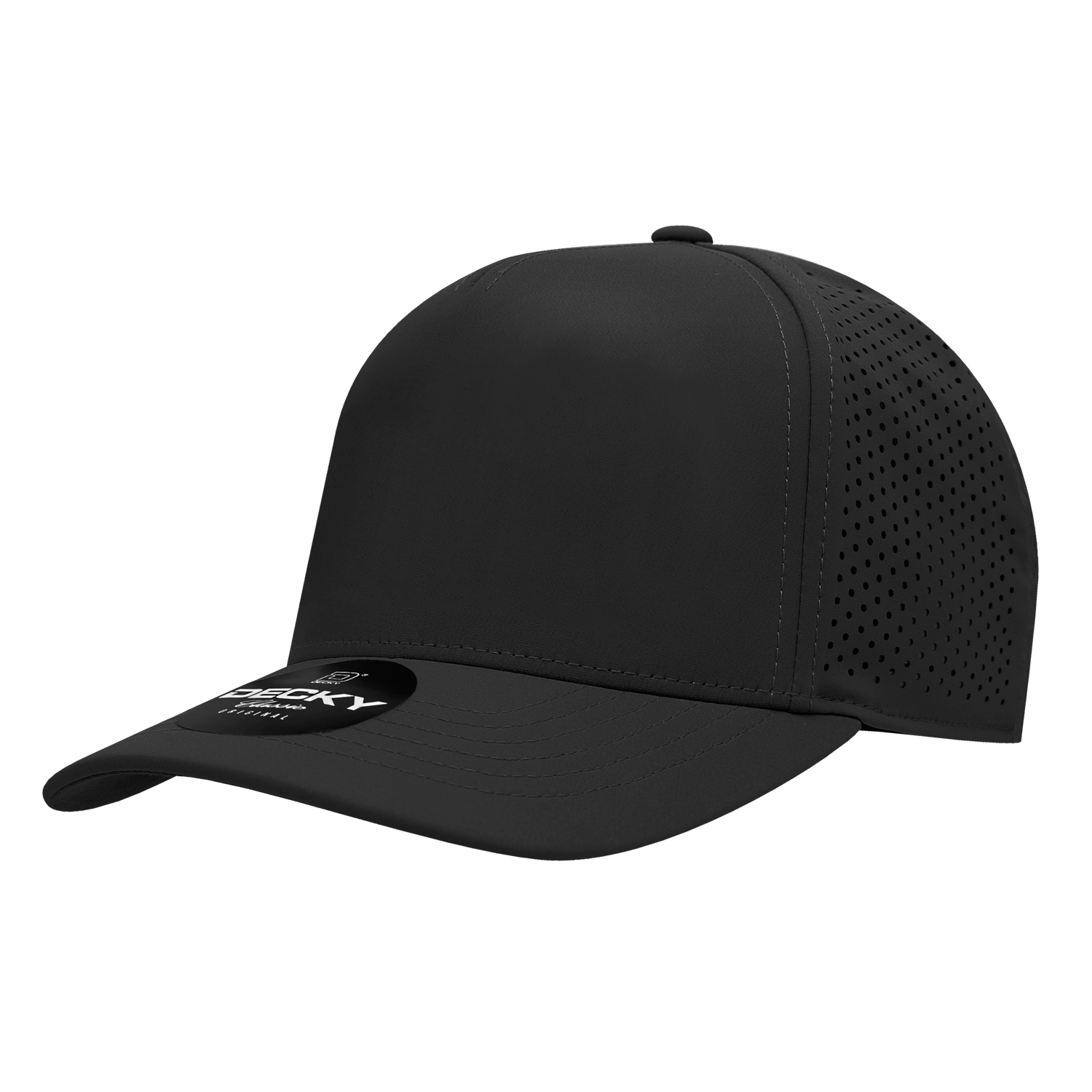 Decky 6045 5 Panel High Profile Structured Perforated Performance Cap