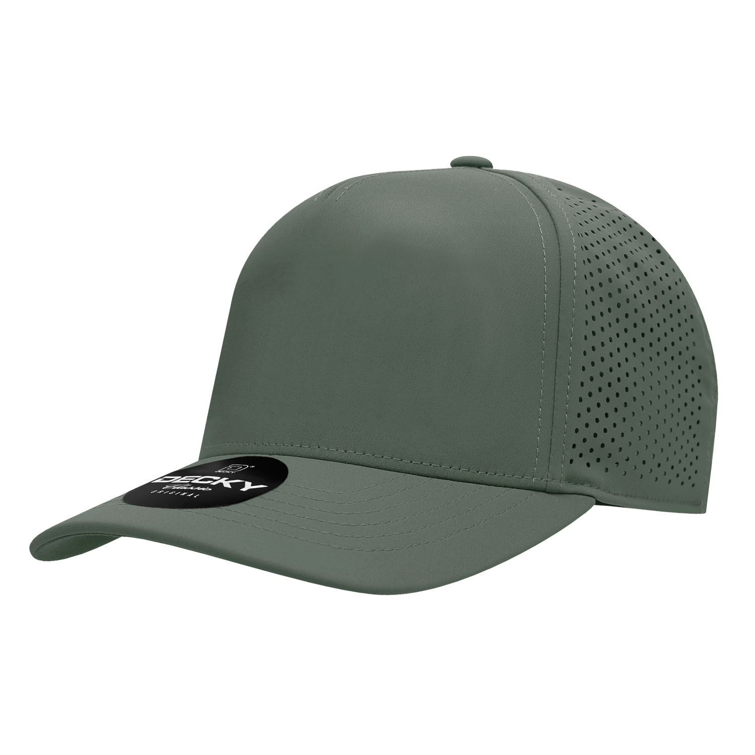 Decky 6045 5 Panel High Profile Structured Perforated Performance Cap