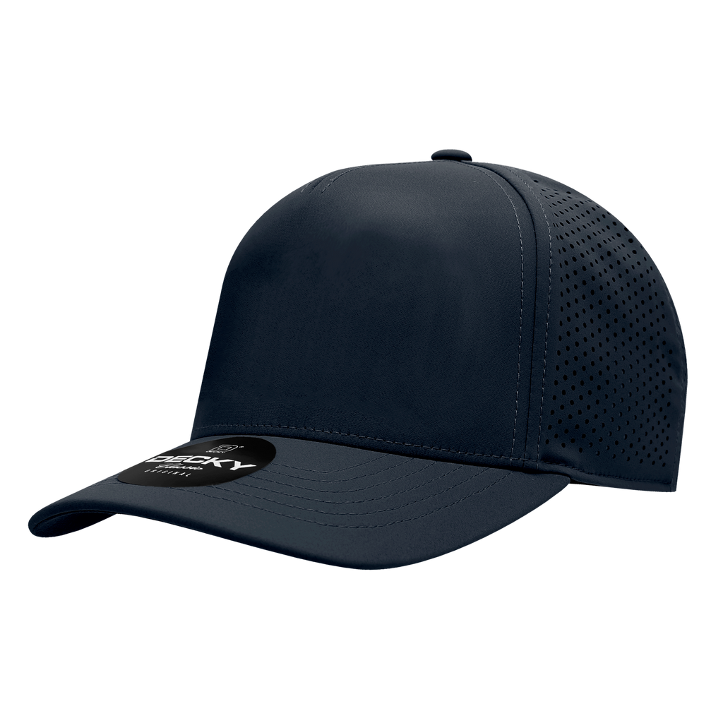 Decky 6045 5 Panel High Profile Structured Perforated Performance Cap