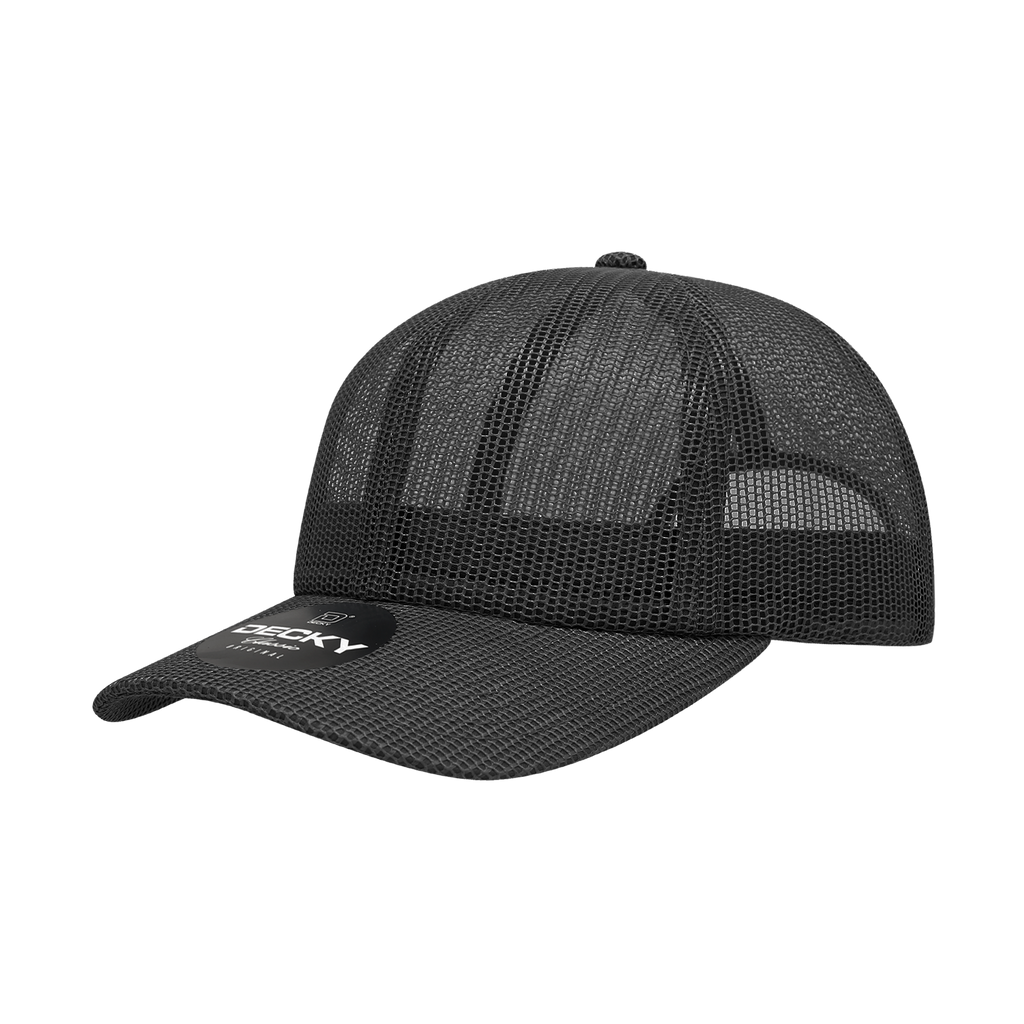 Decky 6047 6 Panel Mid Profile Relaxed Mesh Trucker