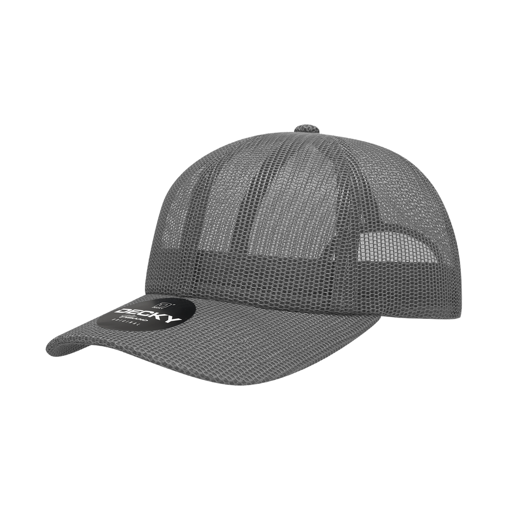 Decky 6047 6 Panel Mid Profile Relaxed Mesh Trucker